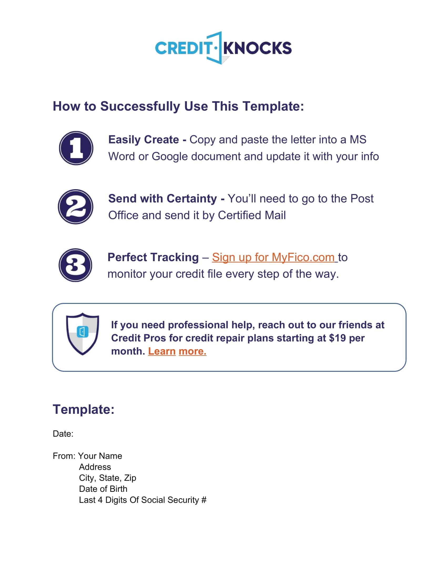 printable credit dispute letter template pdf printable credit dispute letter template pdf