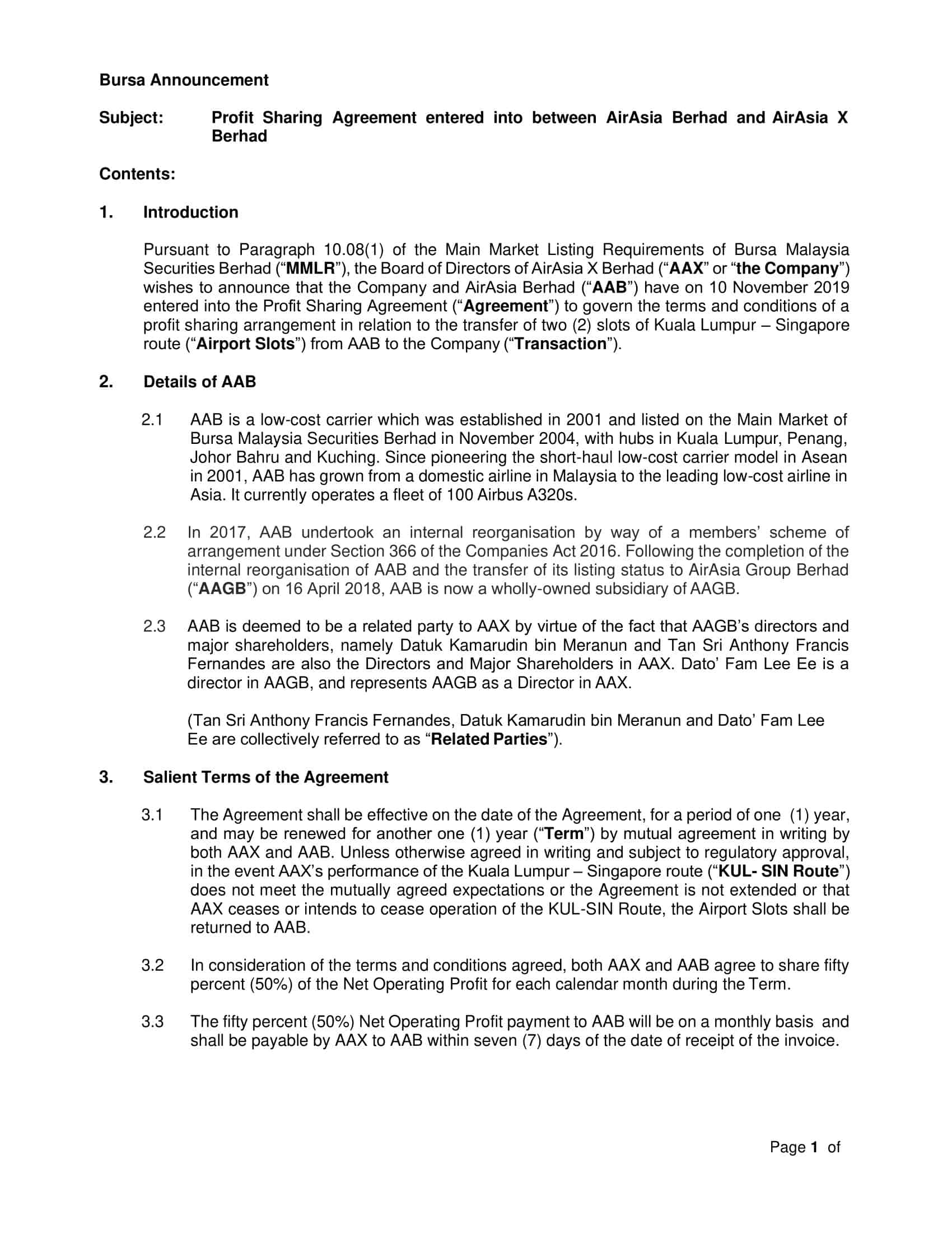 profit sharing loan agreement profit sharing loan agreement