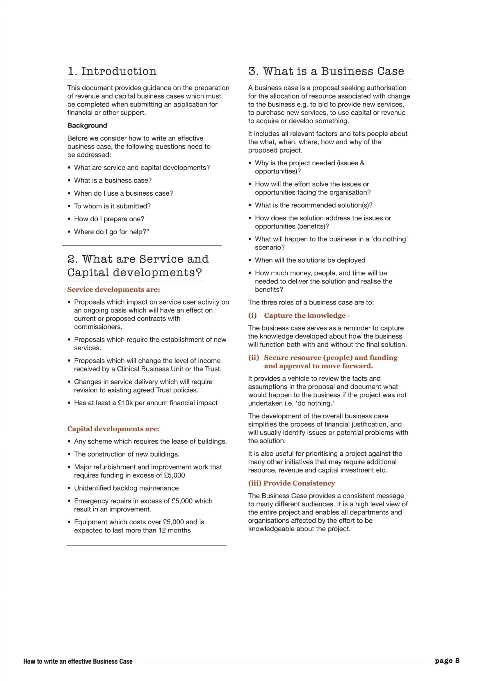 project business case project business case