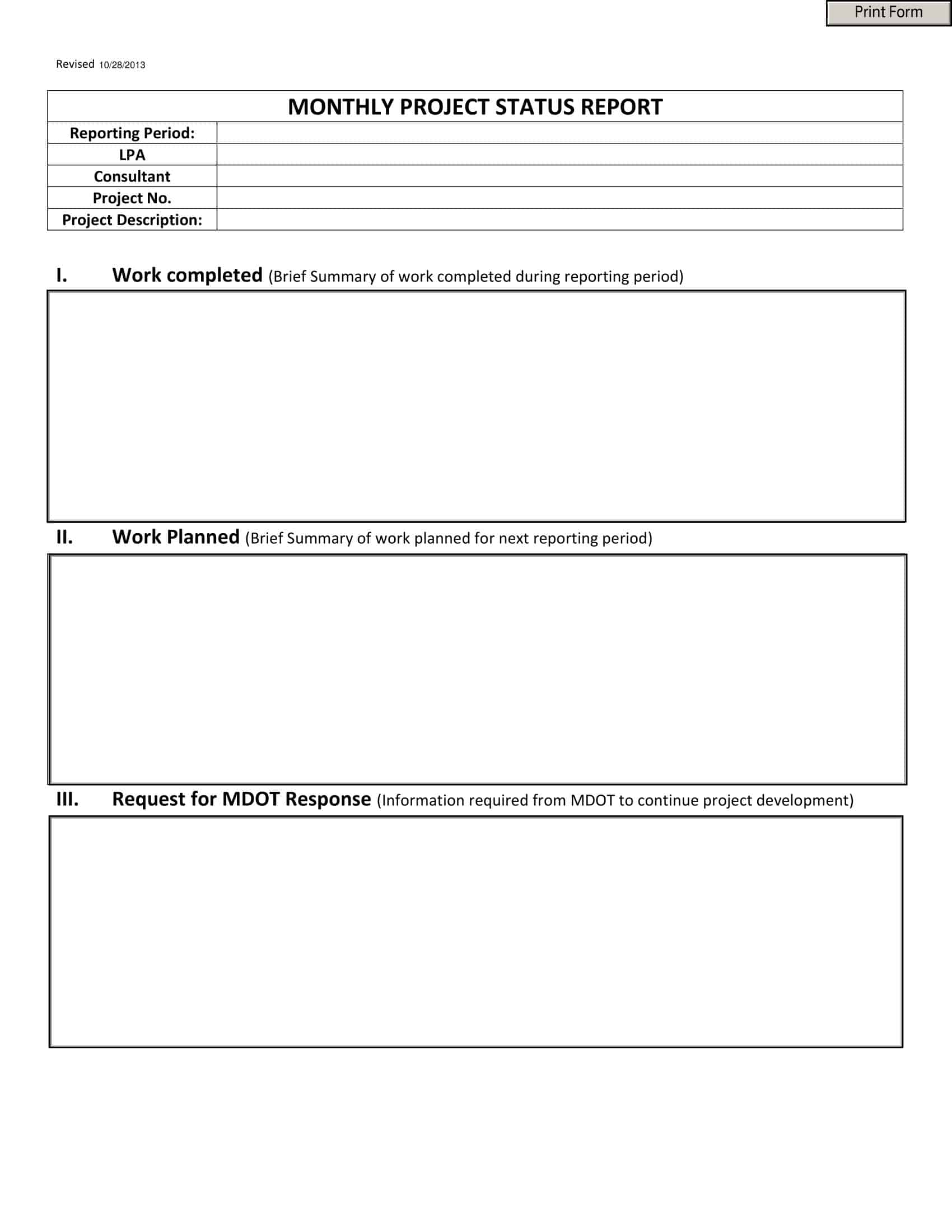 project status report examples project status report examples