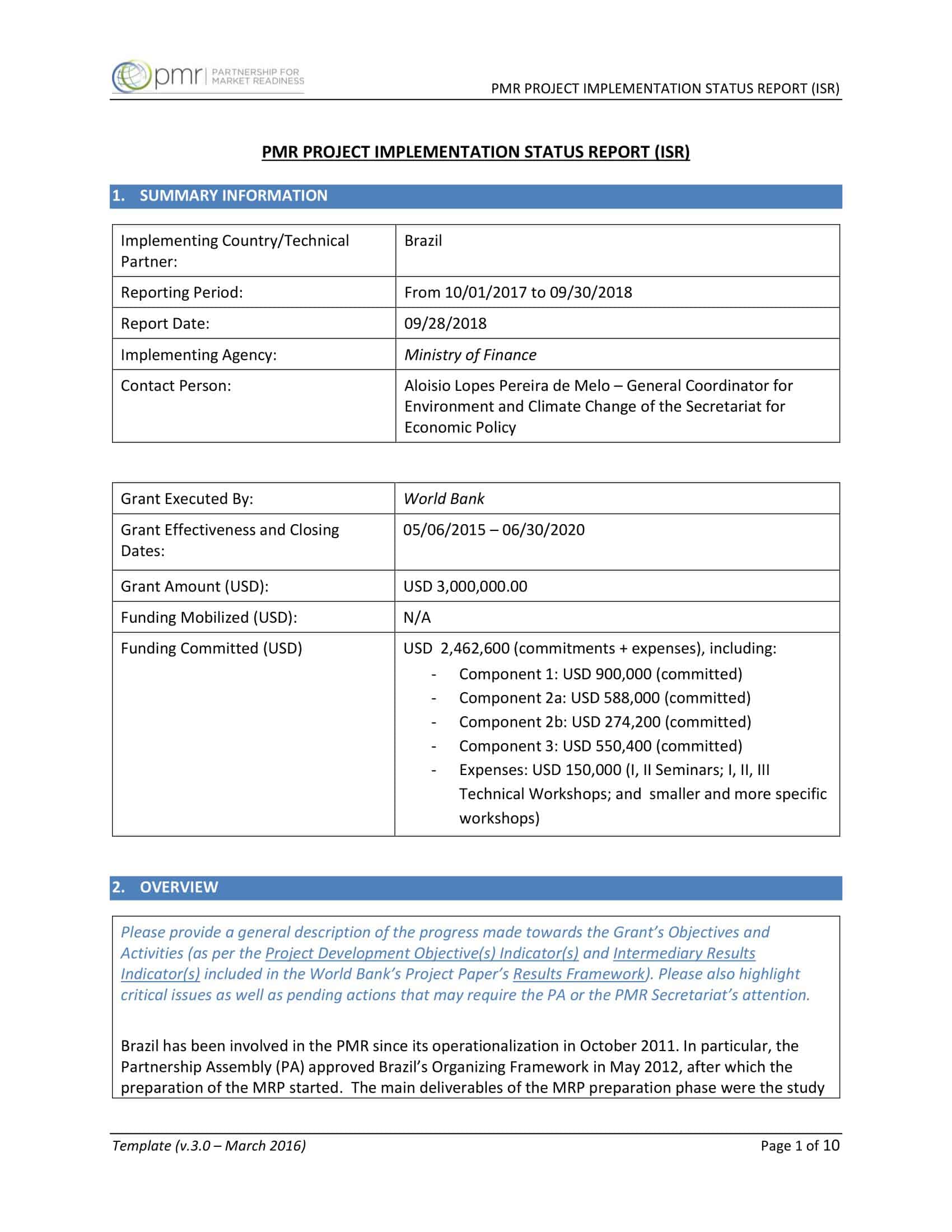 project status reporting template project status reporting template