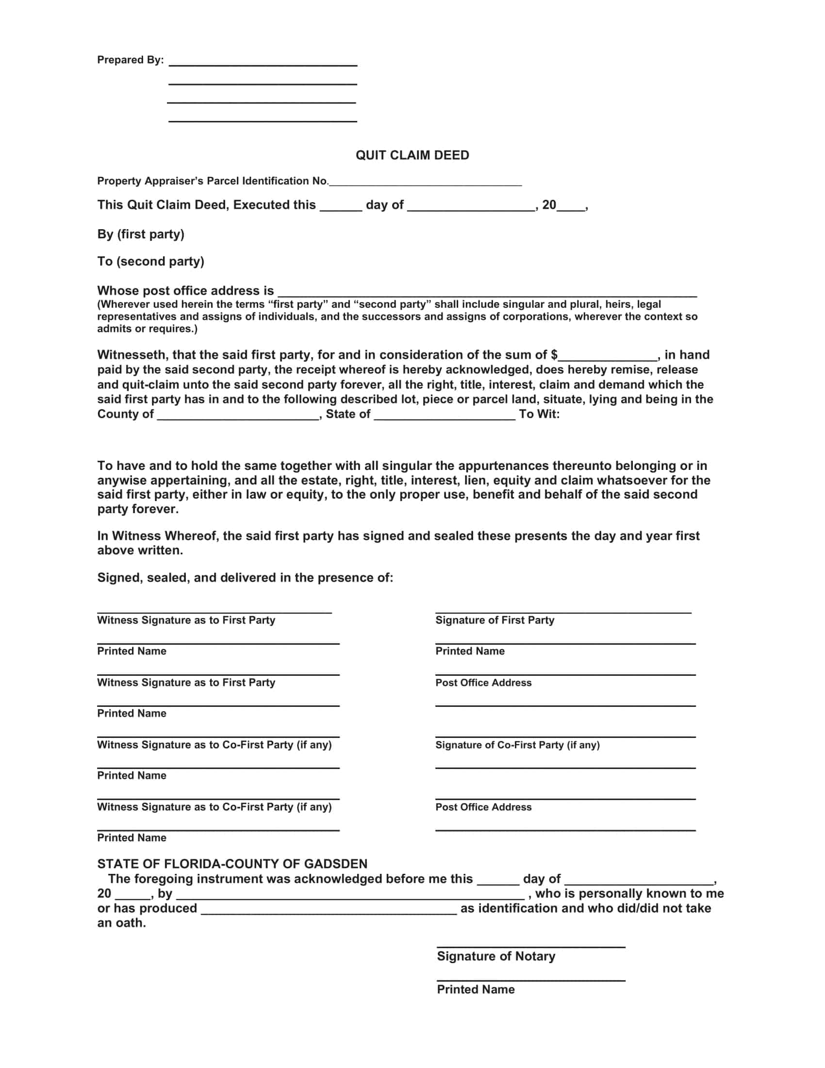 quitclaim deed texas quitclaim deed texas