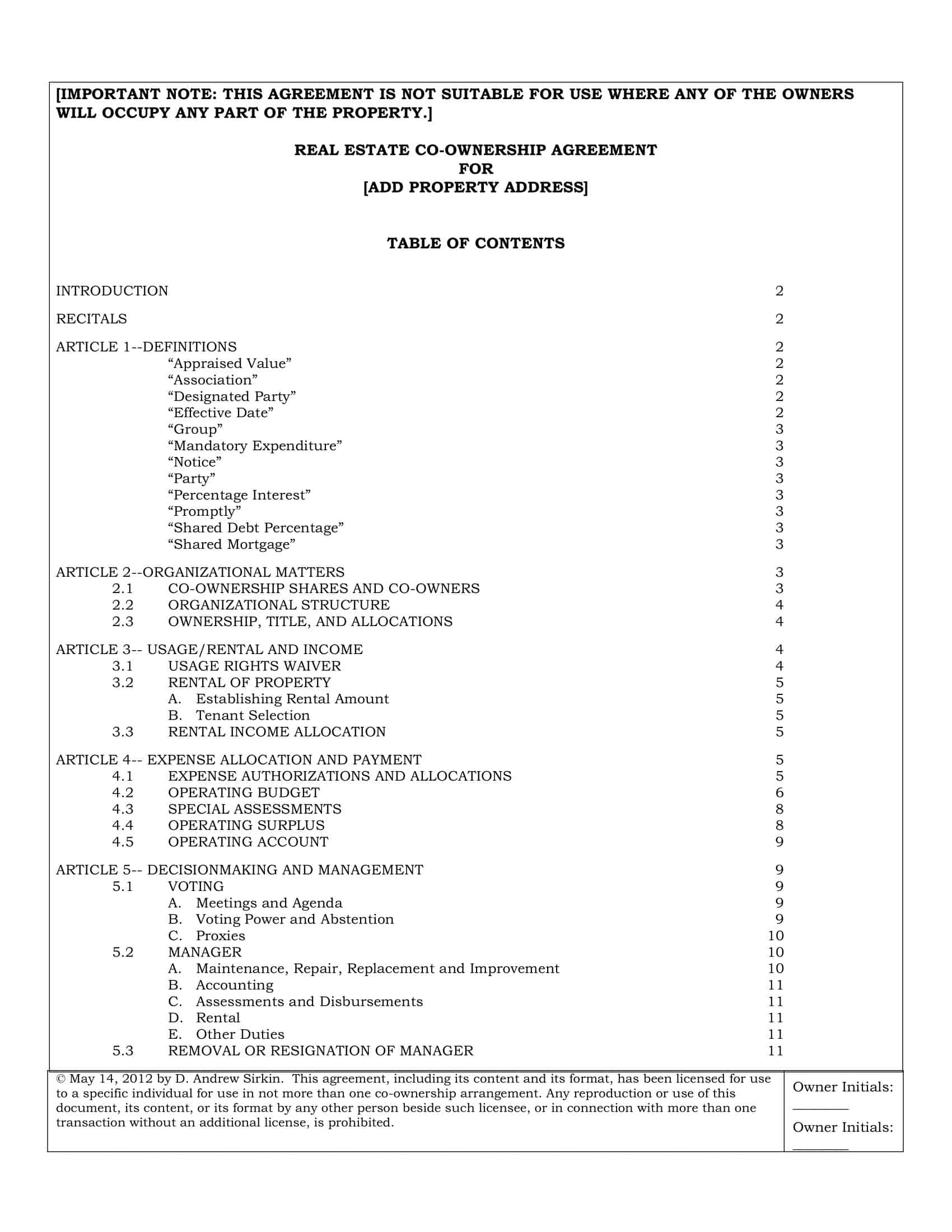 real estate partnership agreement sample real estate partnership agreement sample