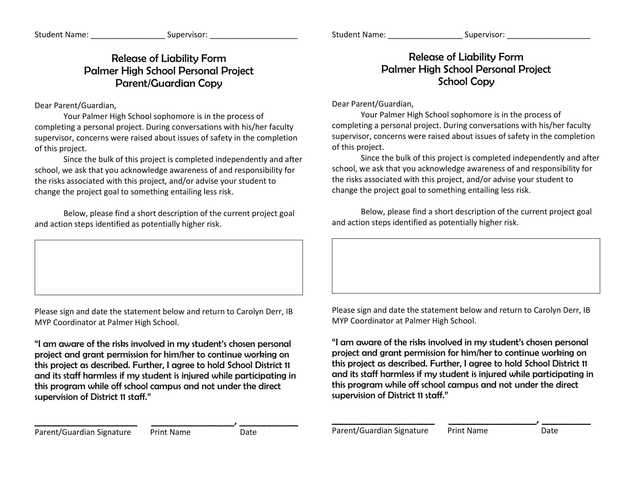 release of liability form sample release of liability form sample
