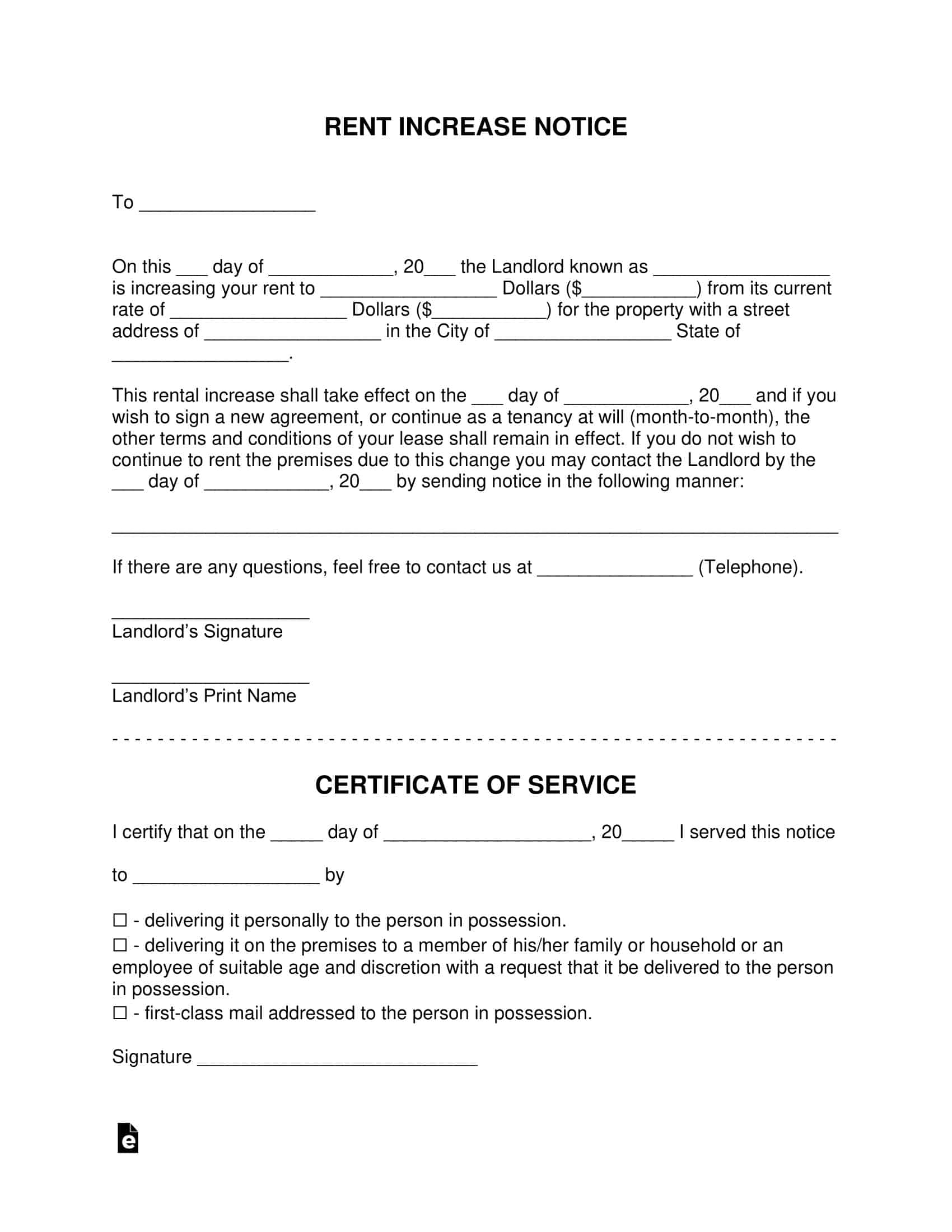 rent increase letter samples rent increase letter samples