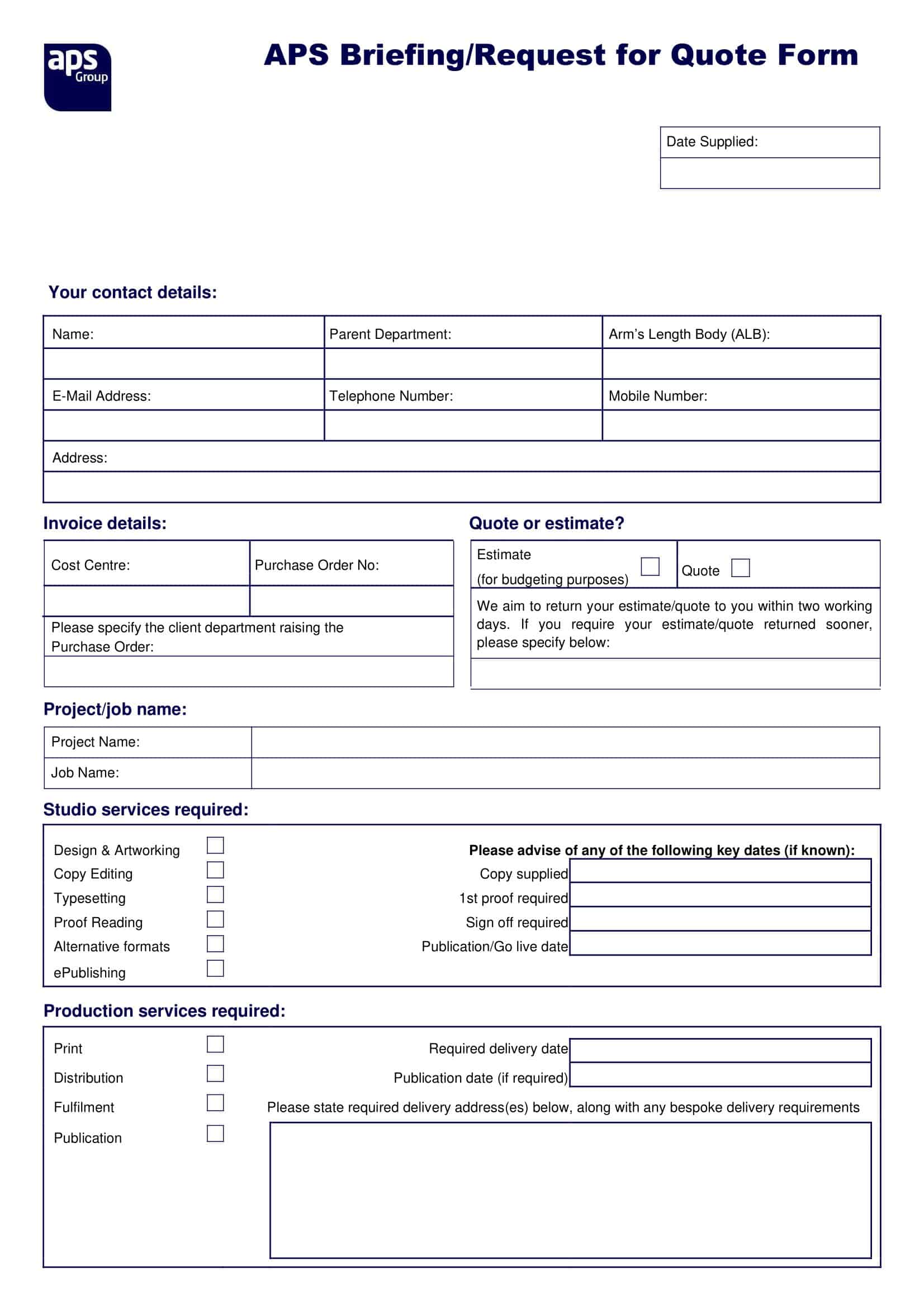 request for quote software request for quote software