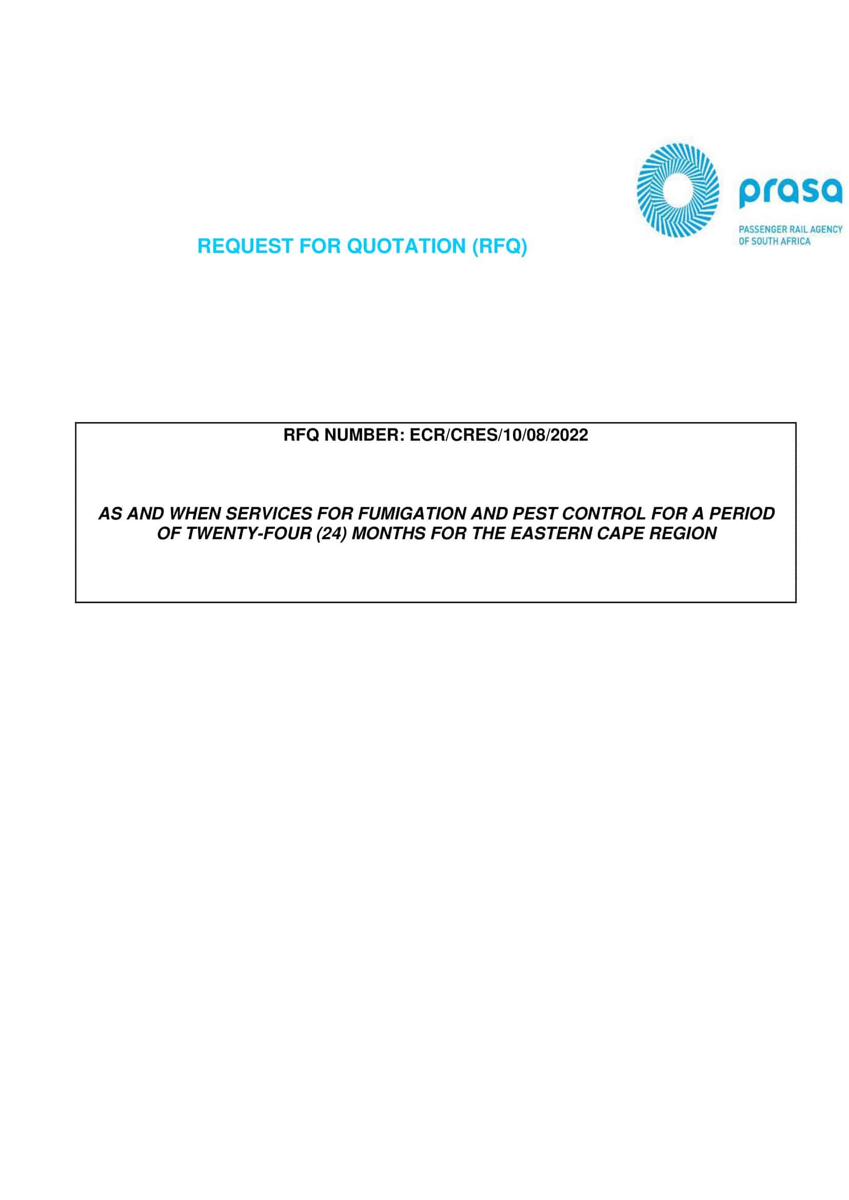 request for quote template for services request for quote template for services