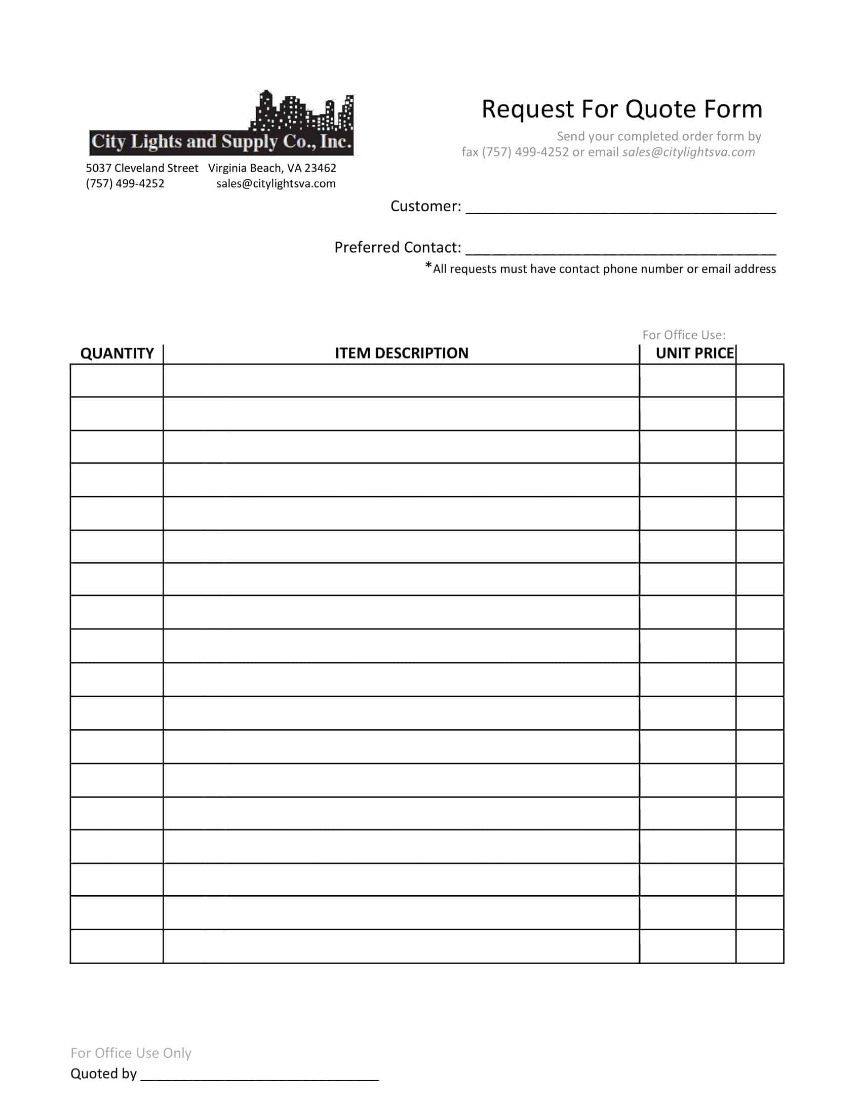 request for quote trading request for quote trading