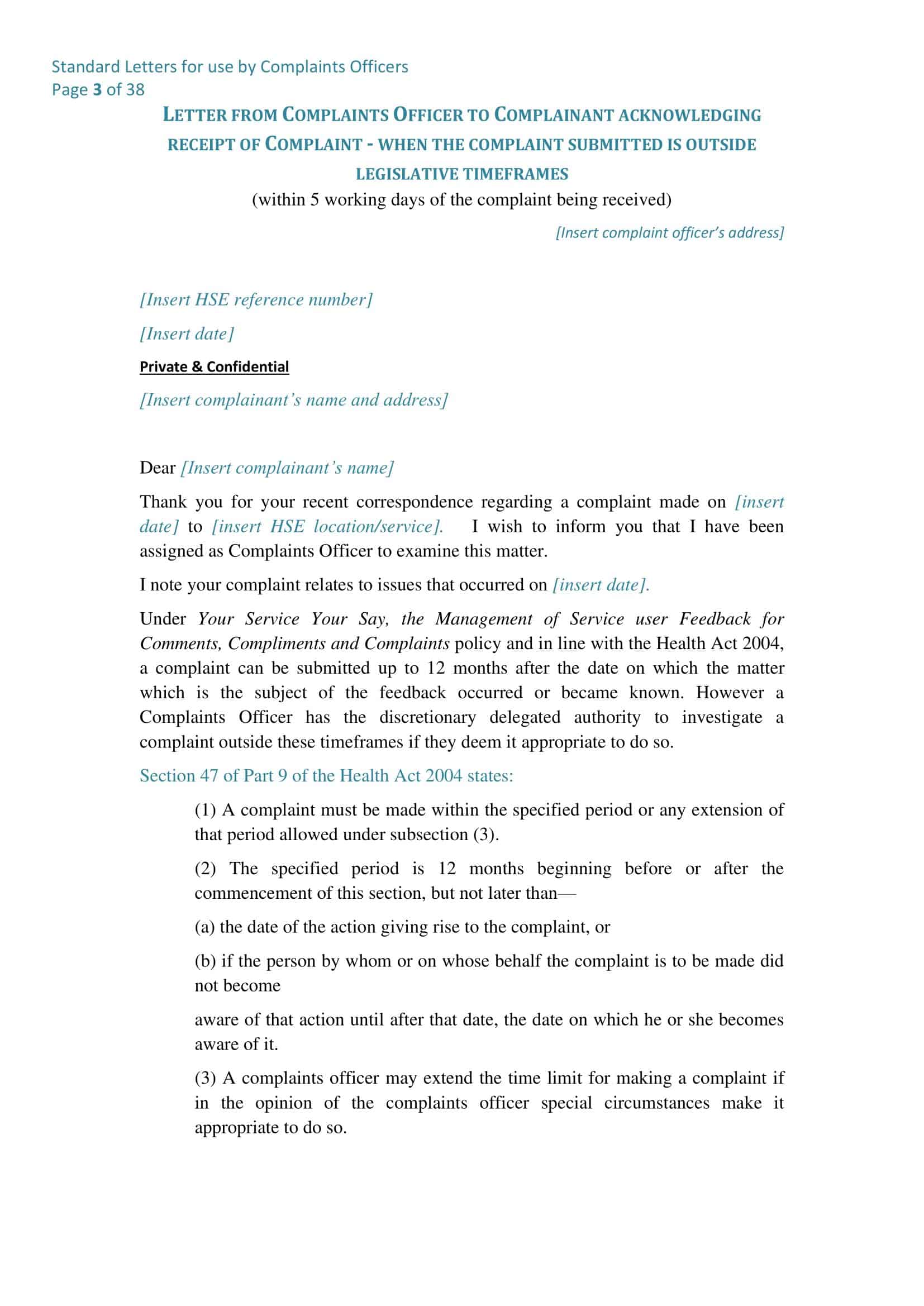 response to customer complaint letter examples response to customer complaint letter examples