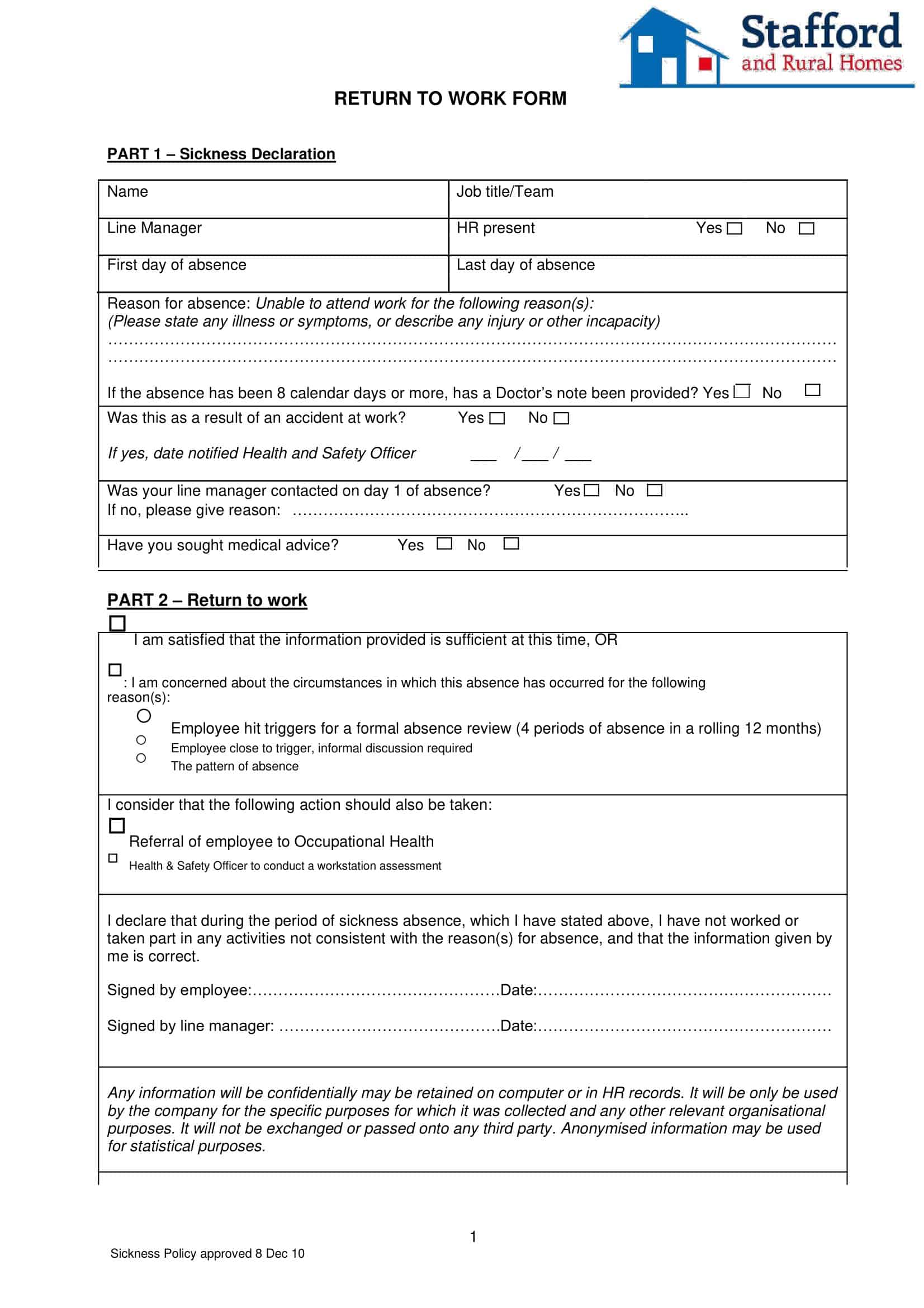 return to work clearance form return to work clearance form