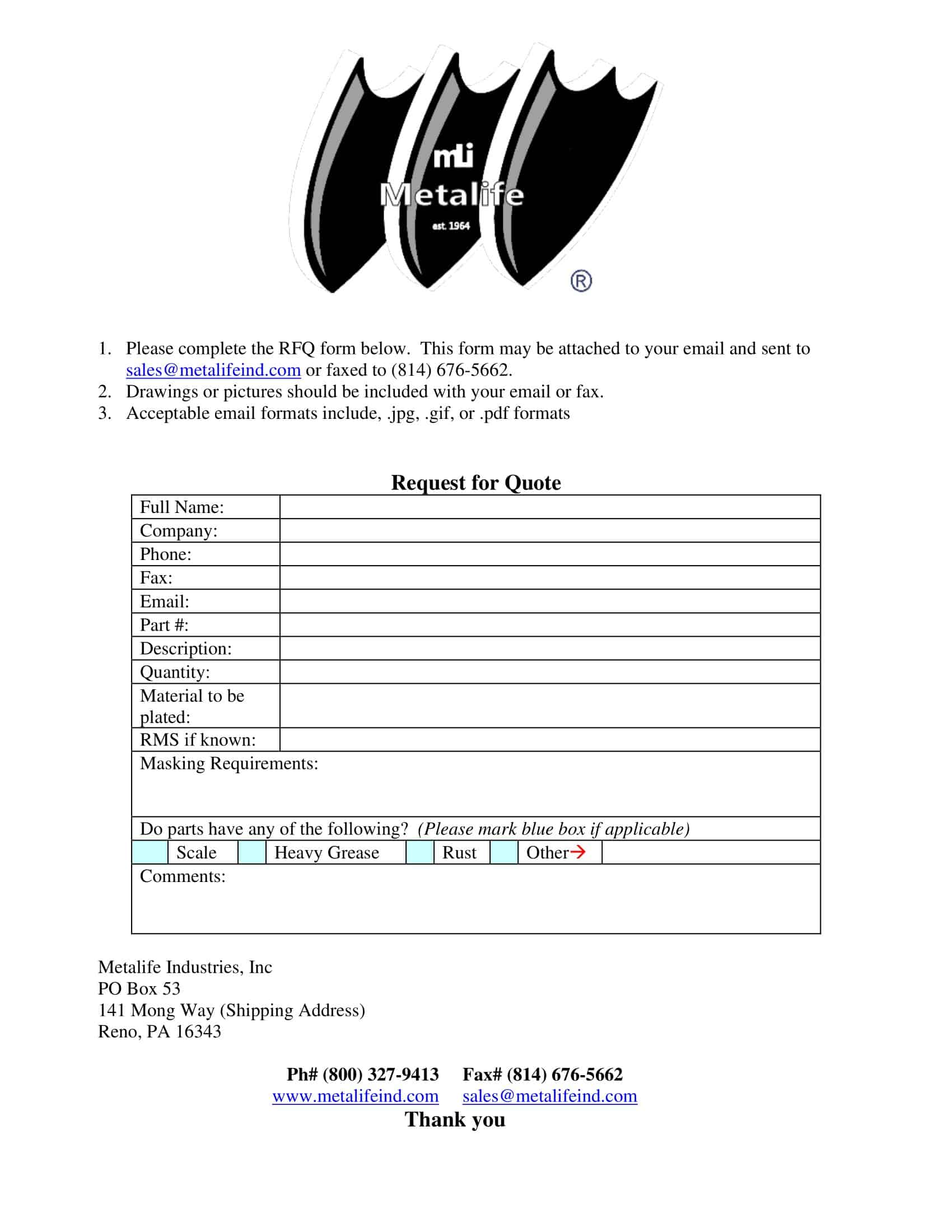 rfq request for quote rfq request for quote