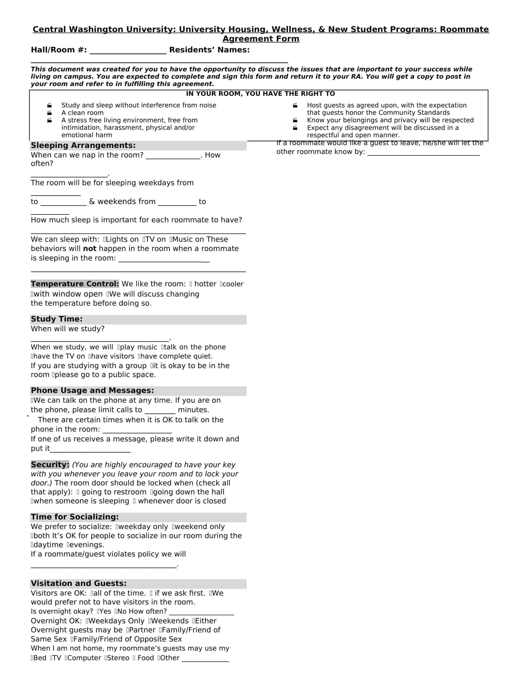 roommate sublease agreement roommate sublease agreement