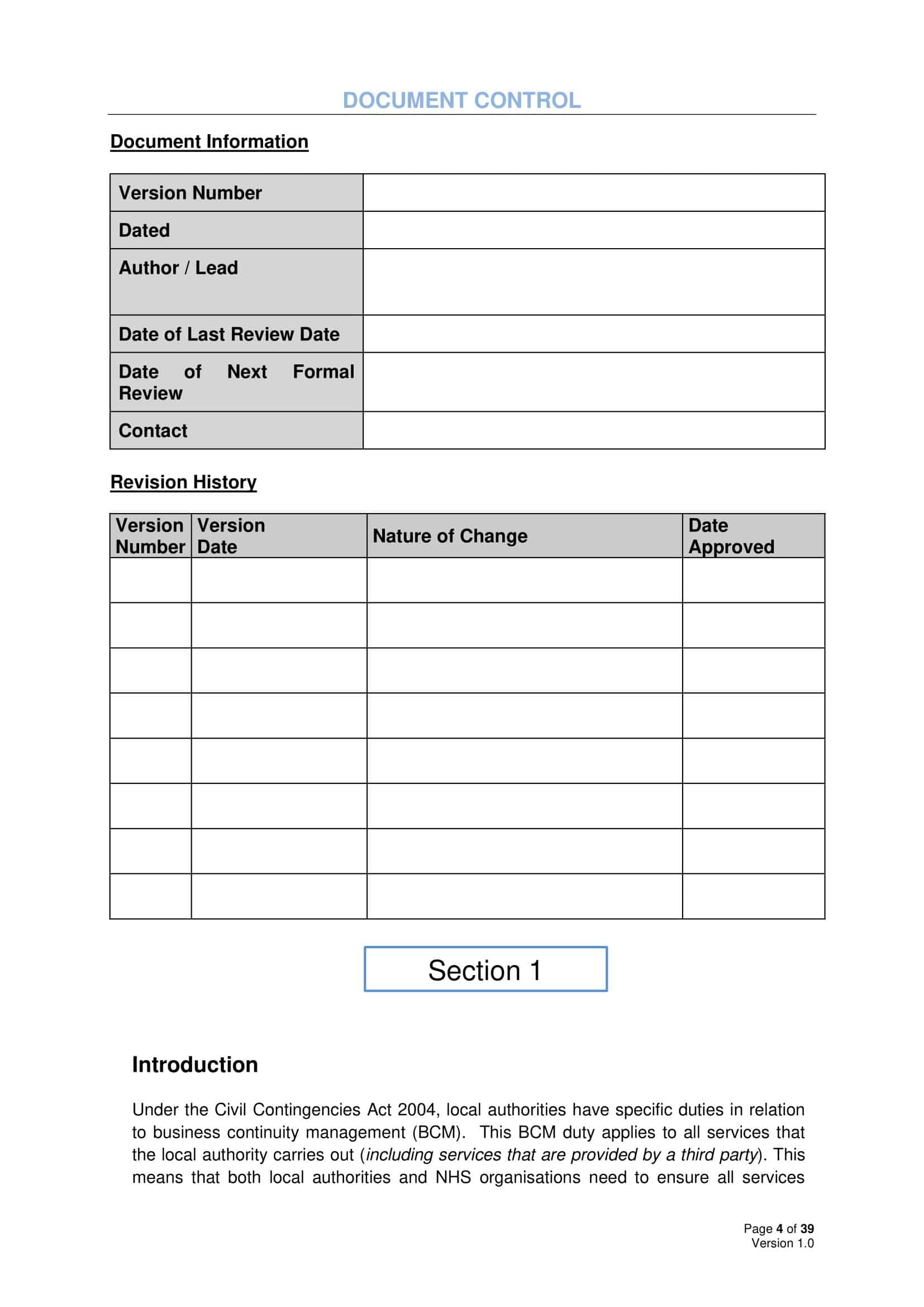 sample business continuity plan sample business continuity plan