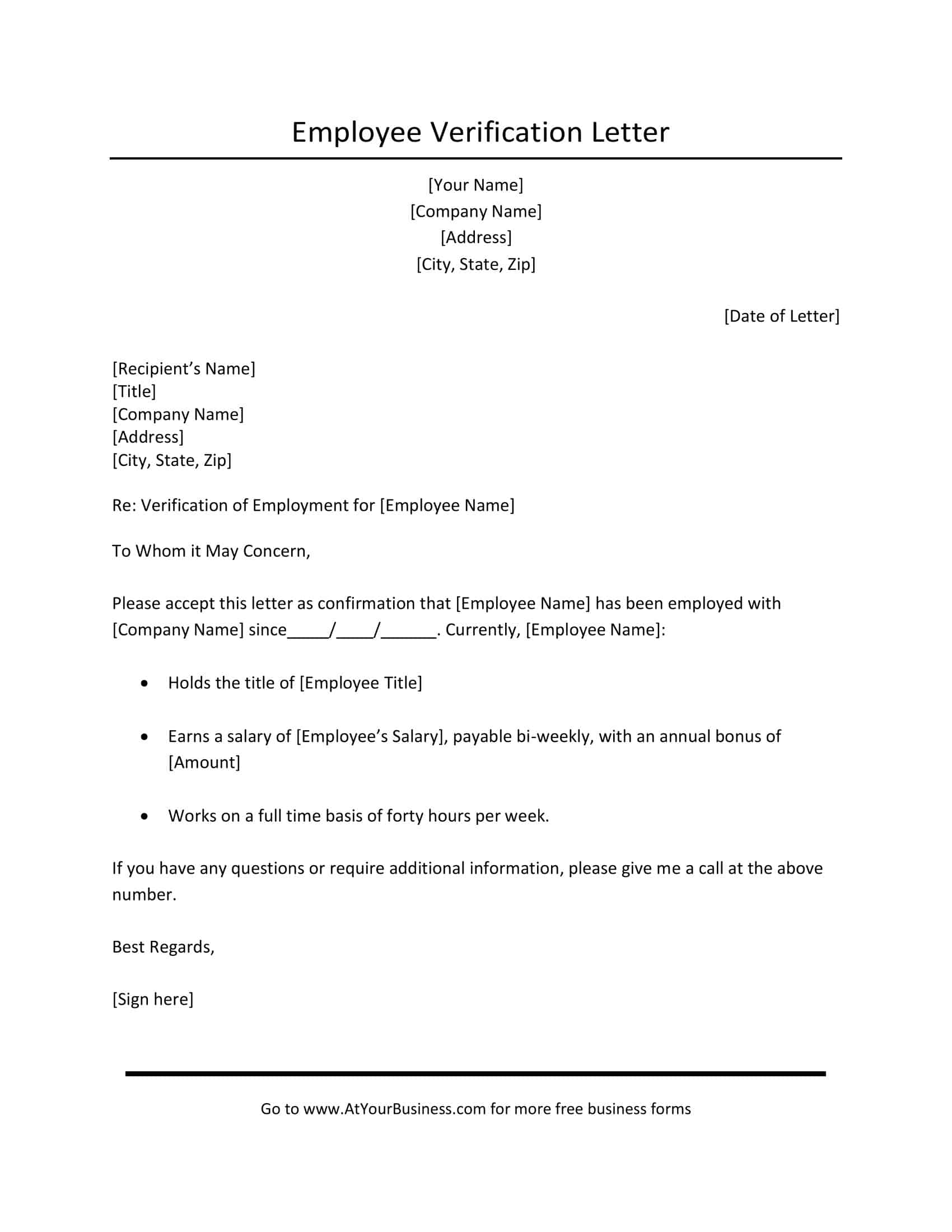 sample letter of income verification sample letter of income verification