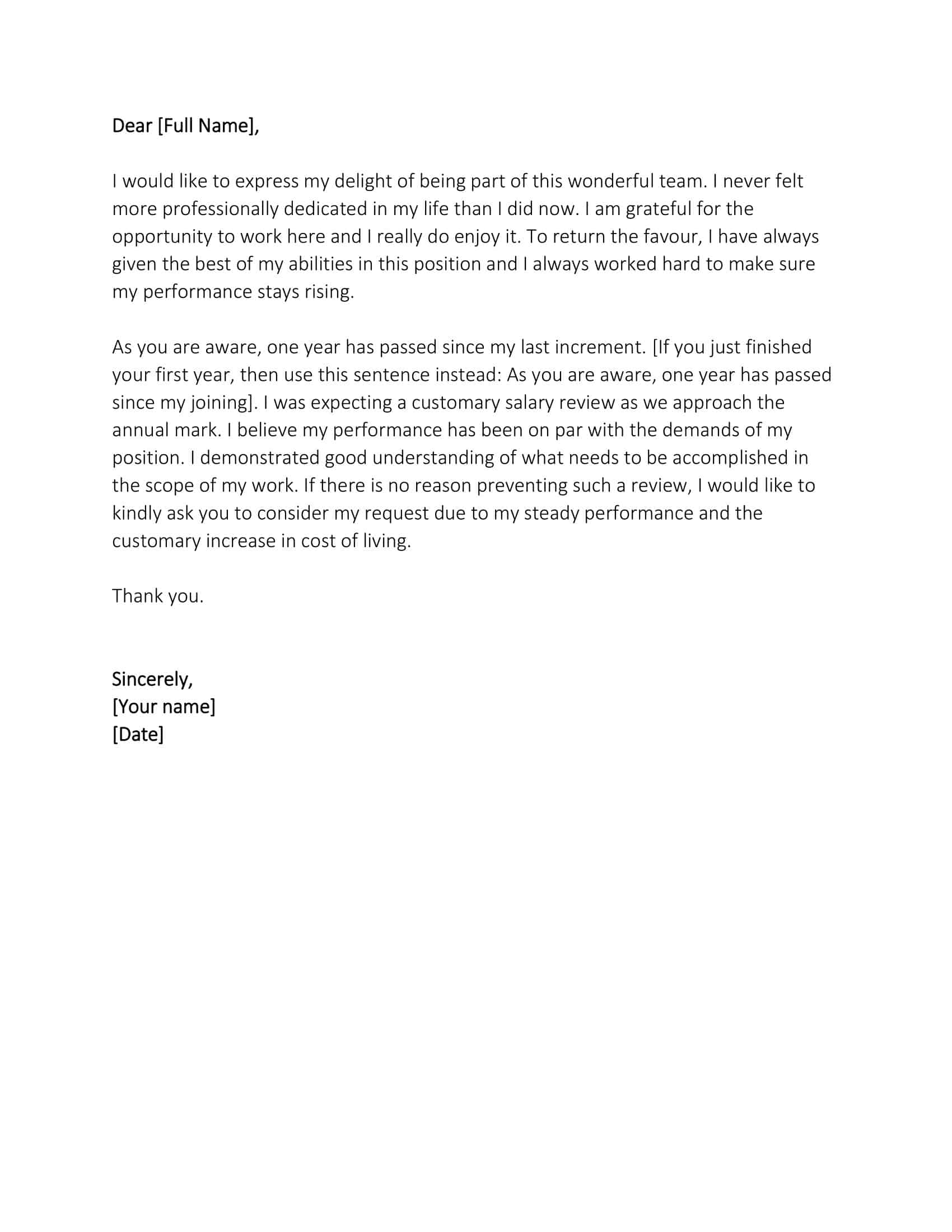 sample letter requesting salary increase sample letter requesting salary increase