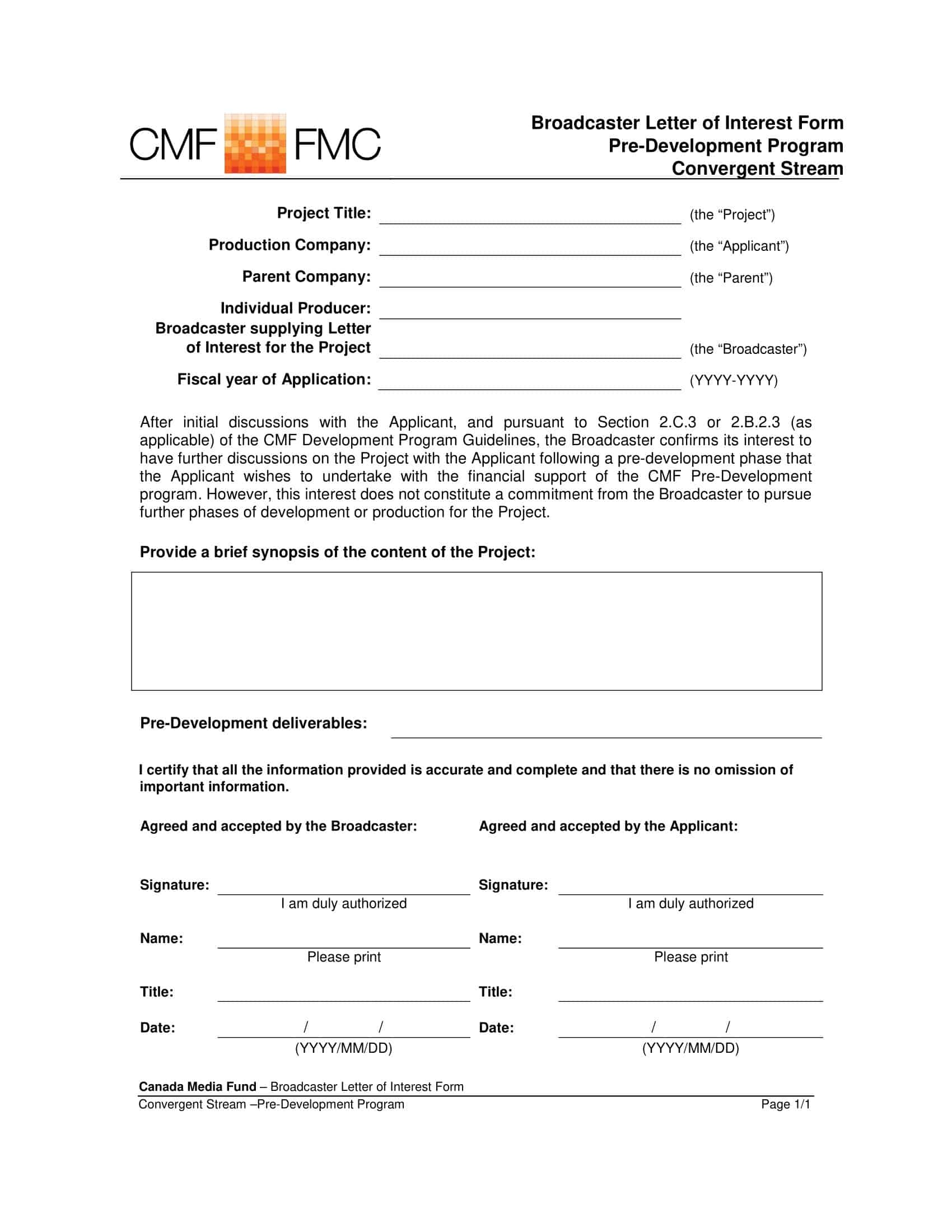 sample of letter of interest sample of letter of interest