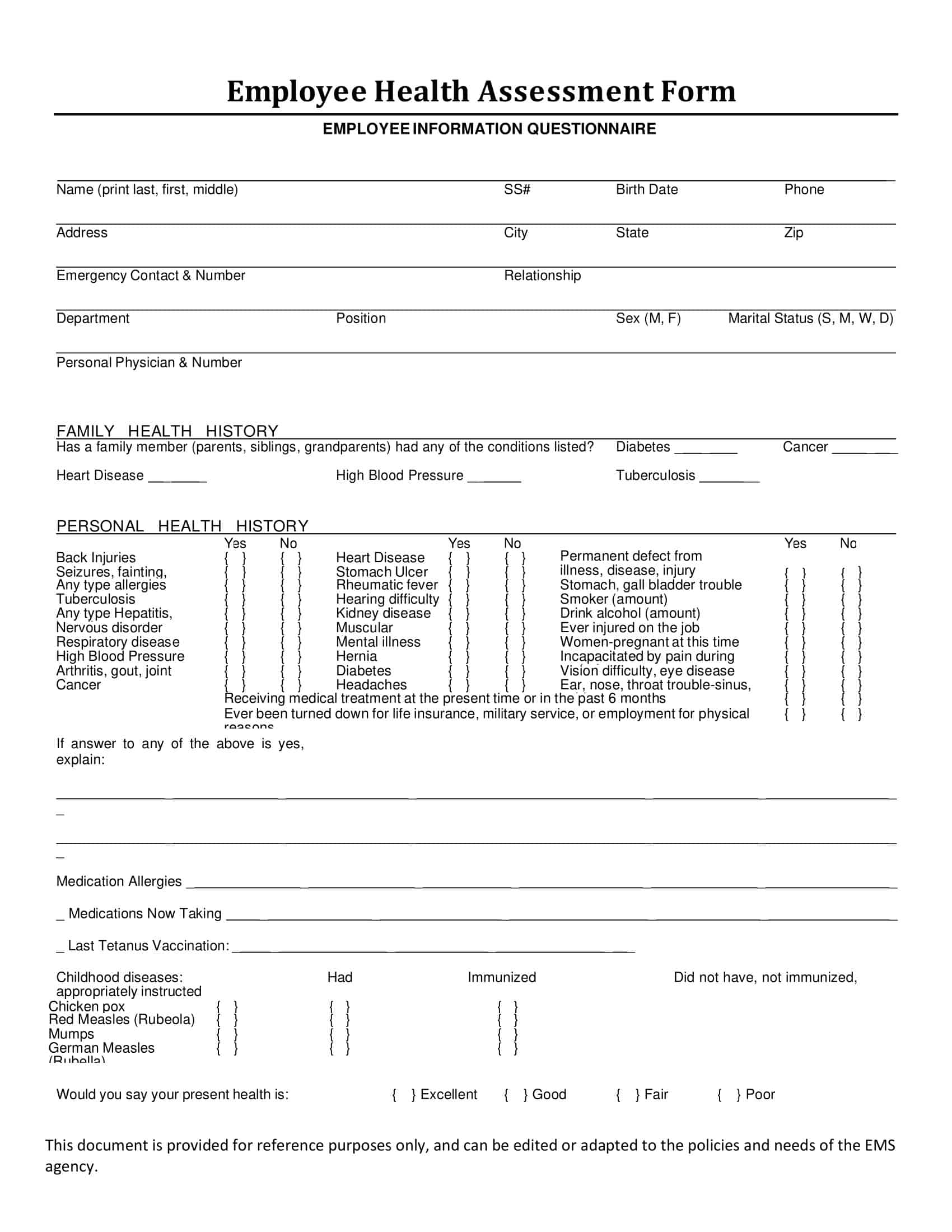 sample of questionnaire sample of questionnaire