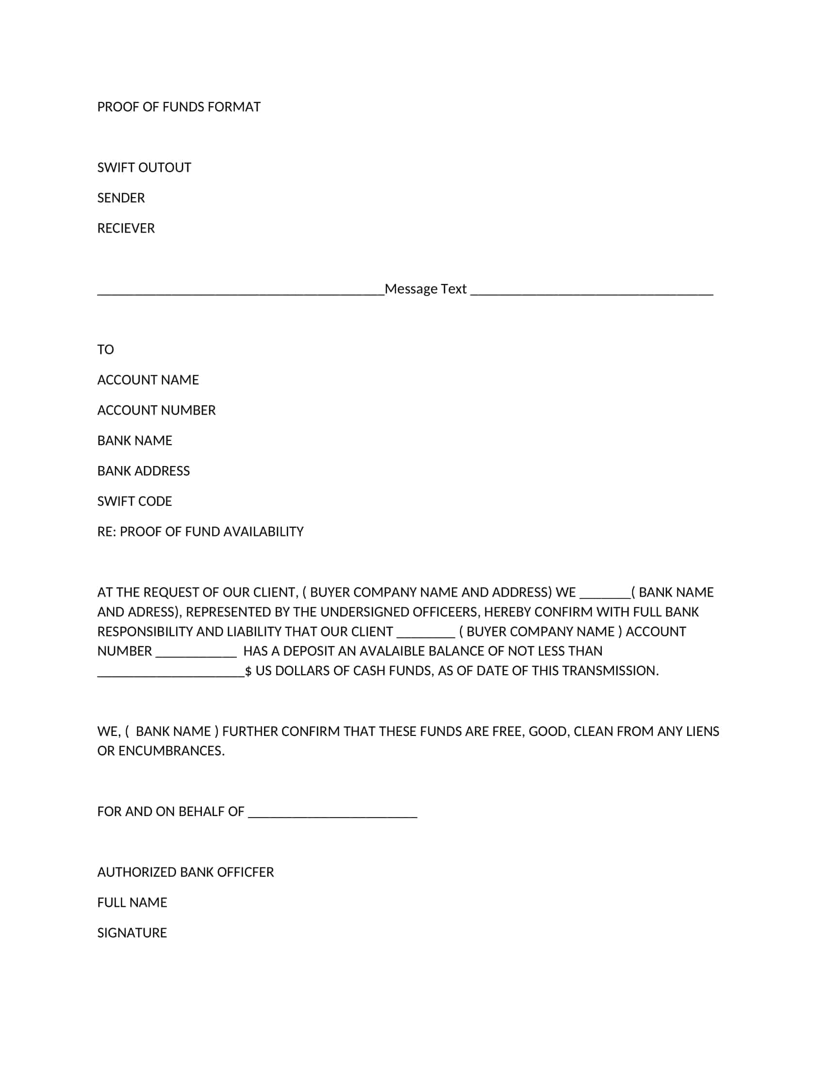 Free Printable Proof Of Funds Letter Templates Word PDF Sample free-printable-proof-of-funds-letter-templates-word-pdf-sample