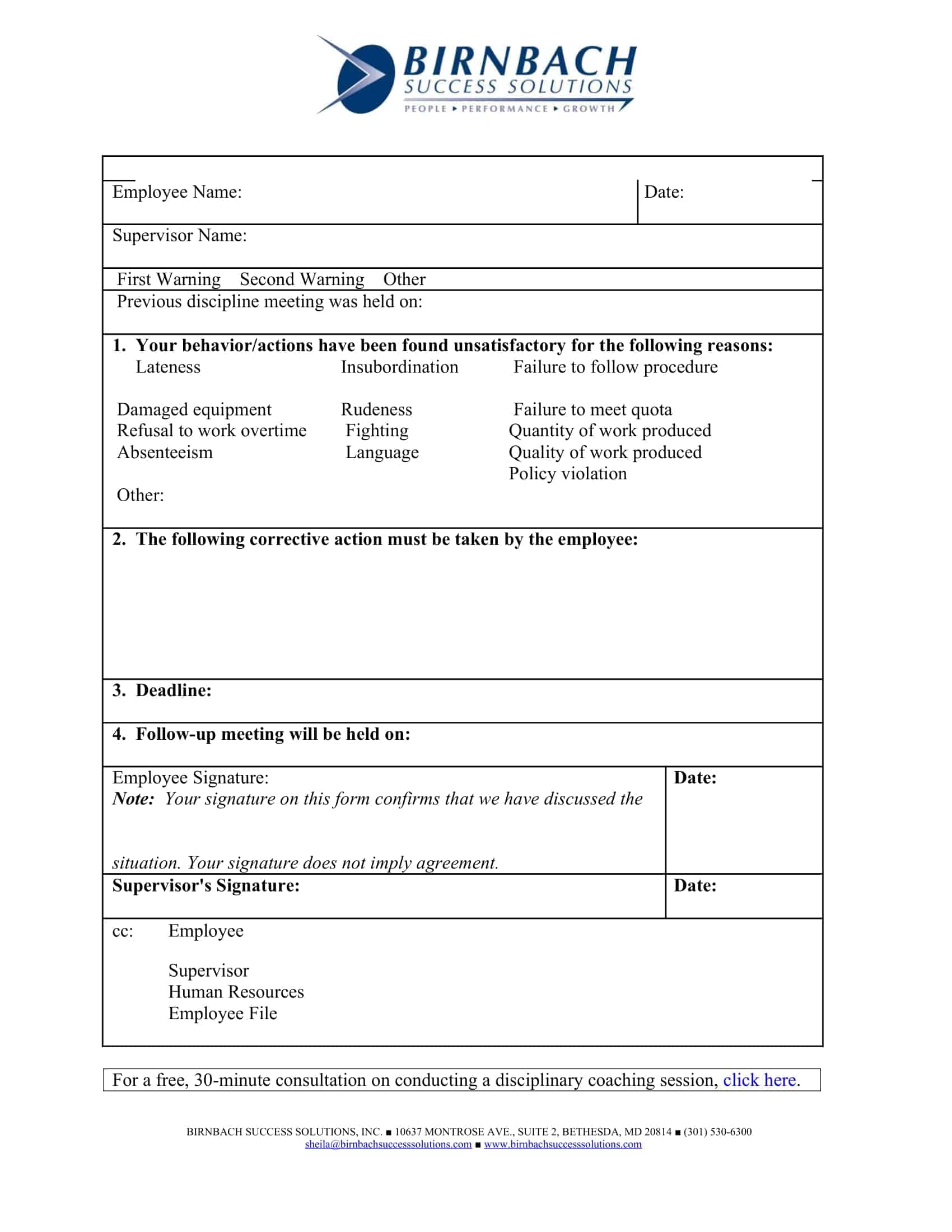 sample warning letter to employee for attendance sample warning letter to employee for attendance