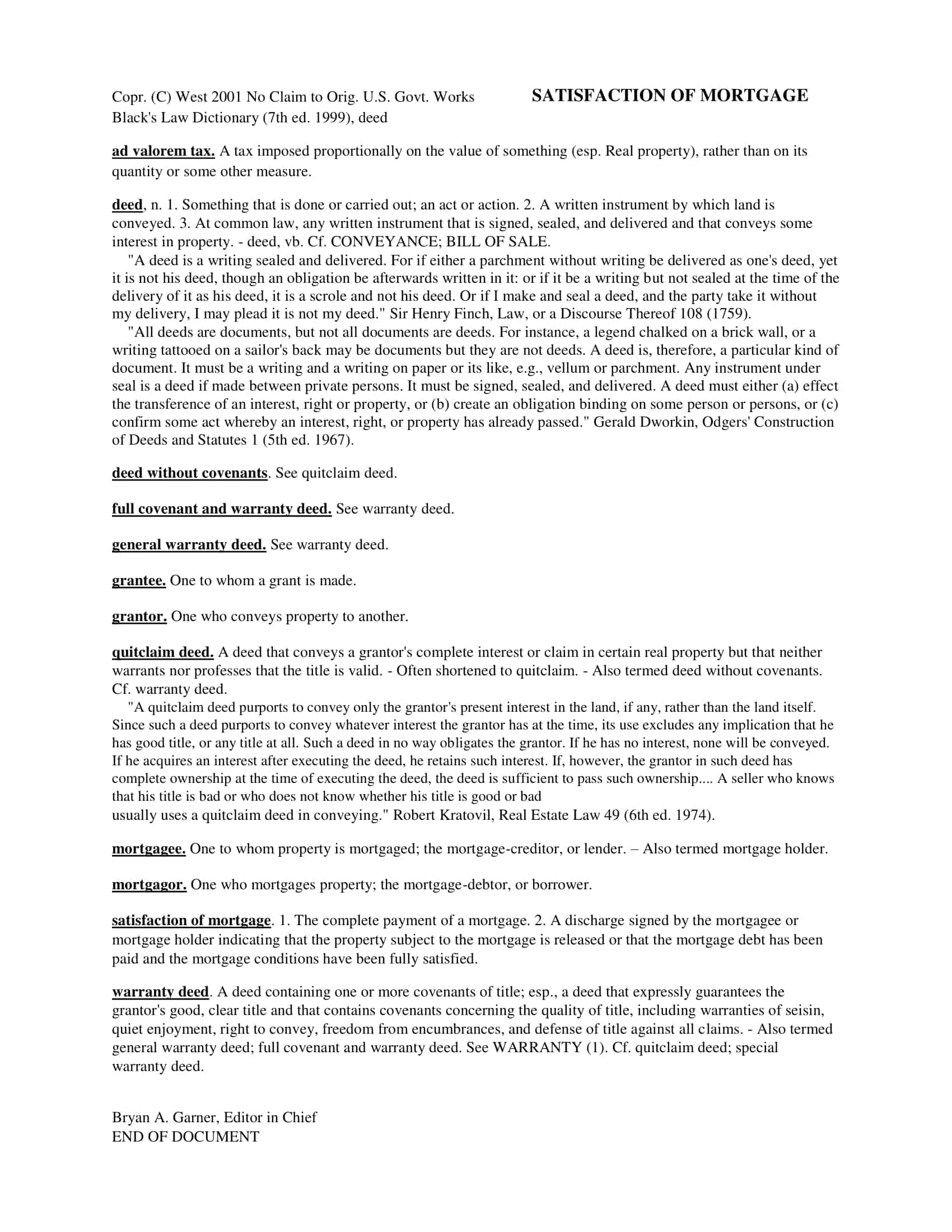 satisfaction of mortgage form florida satisfaction of mortgage form florida