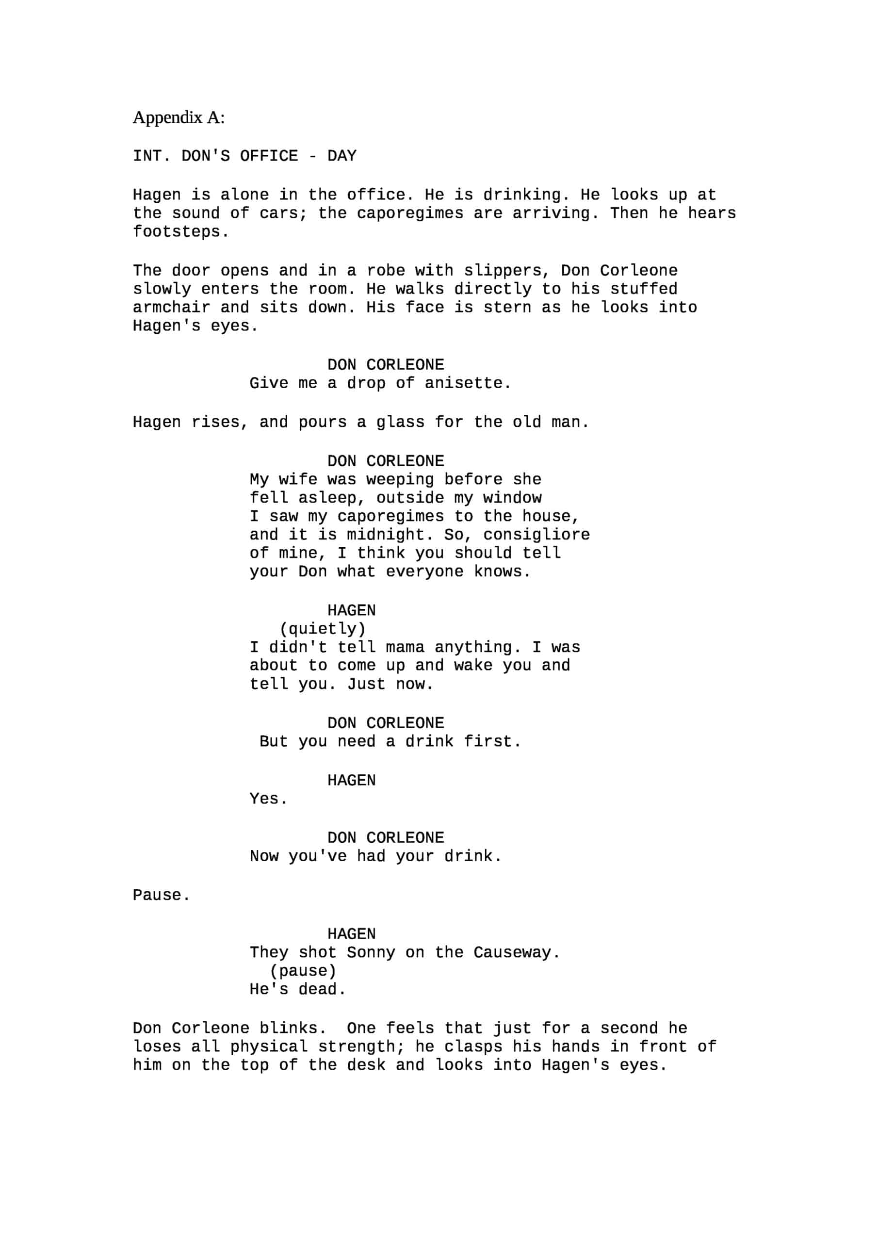 Free Printable Screenplay Templates Word PDF Free Printable Screenplay Templates Word PDF