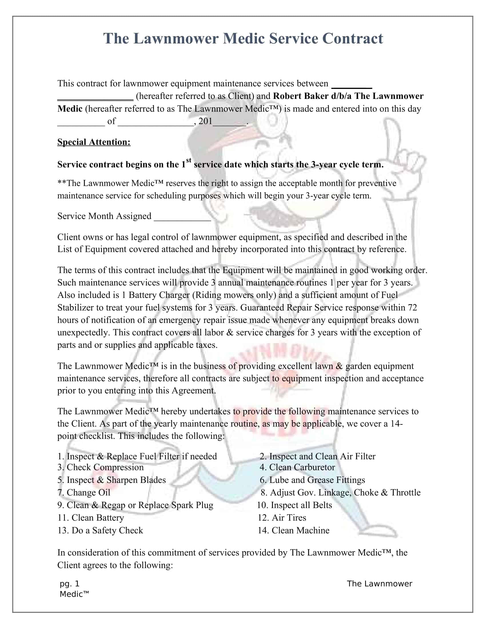 seasonal lawn care contract seasonal lawn care contract