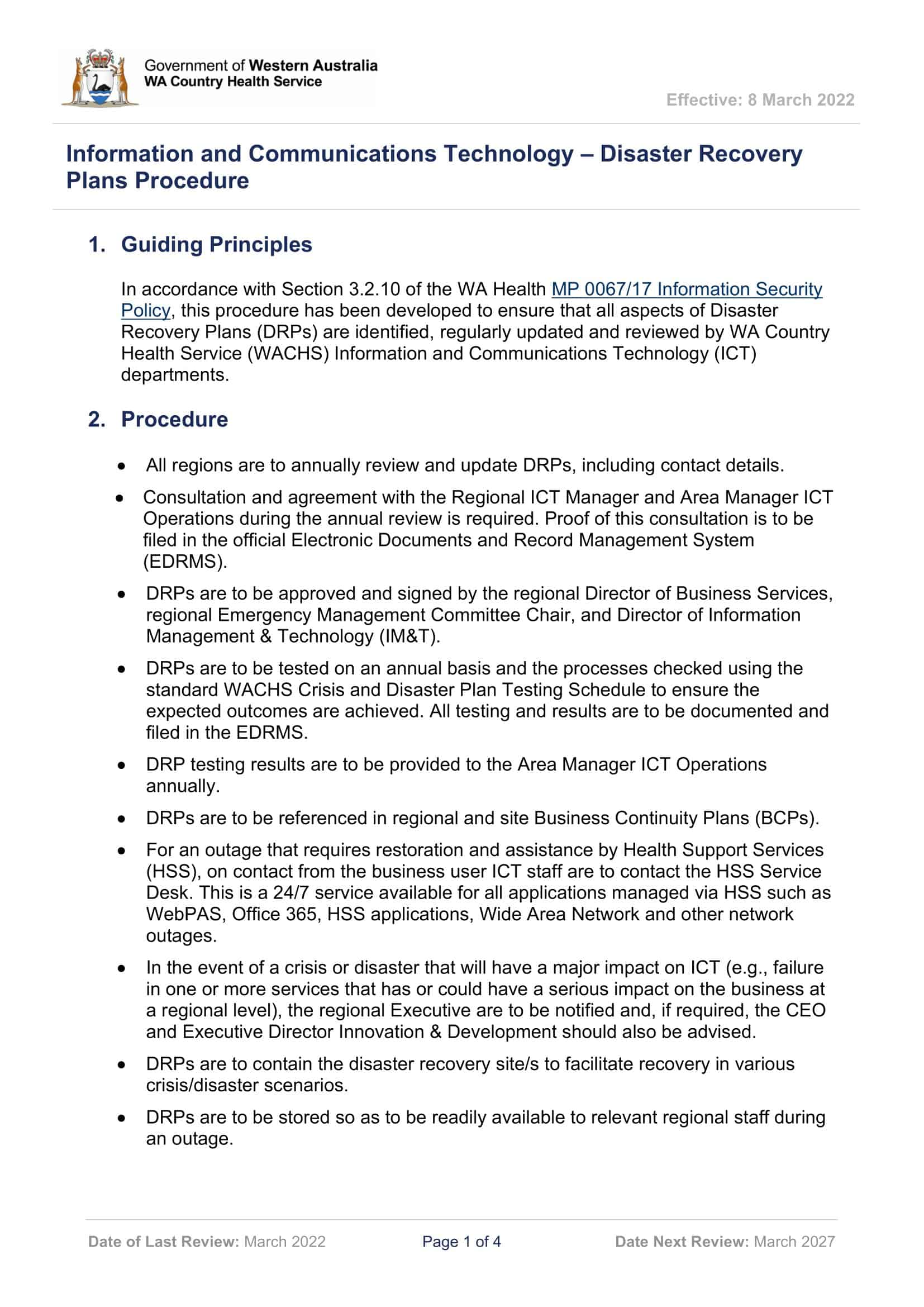 server disaster recovery plan server disaster recovery plan