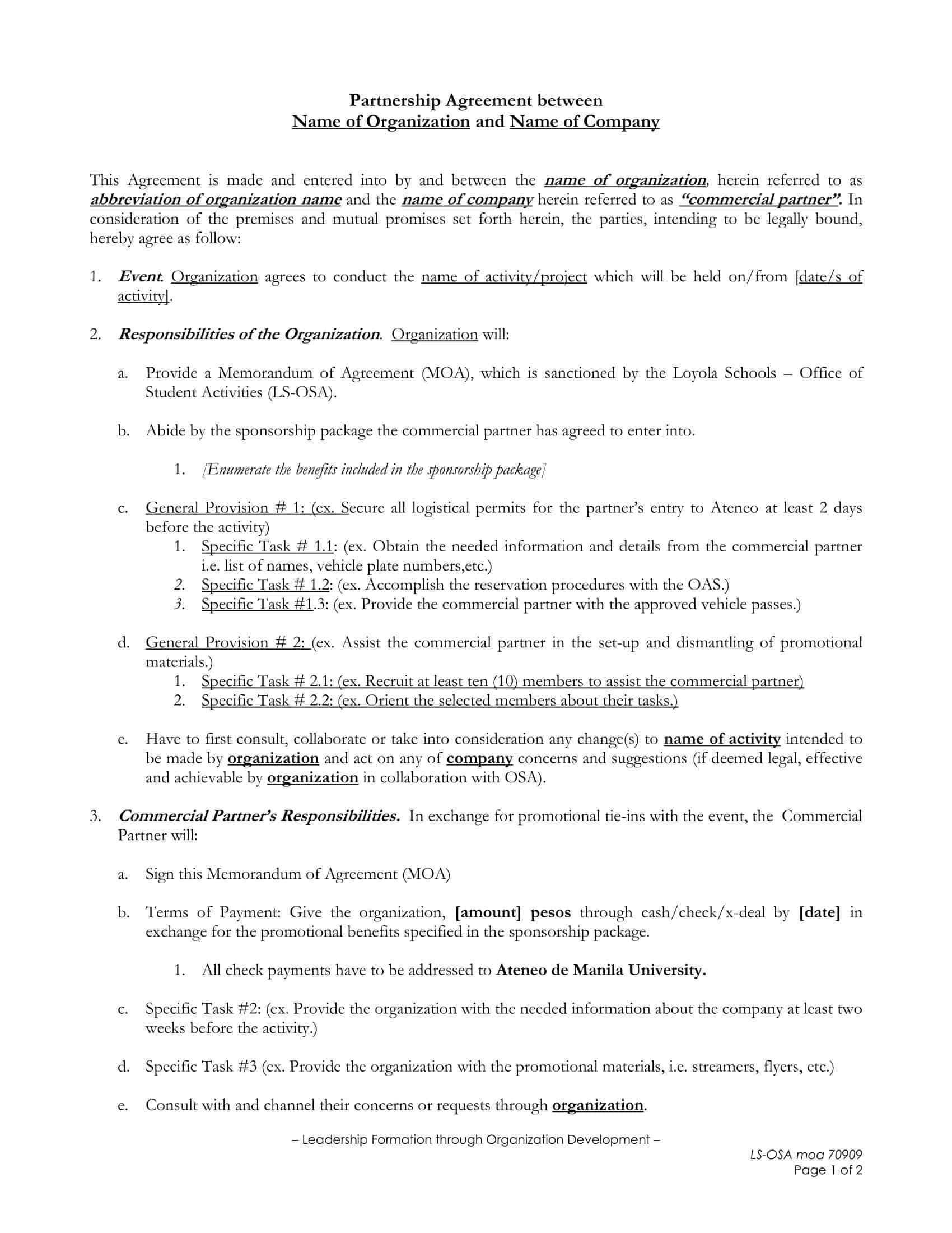 simple general partnership agreement pdf simple general partnership agreement pdf