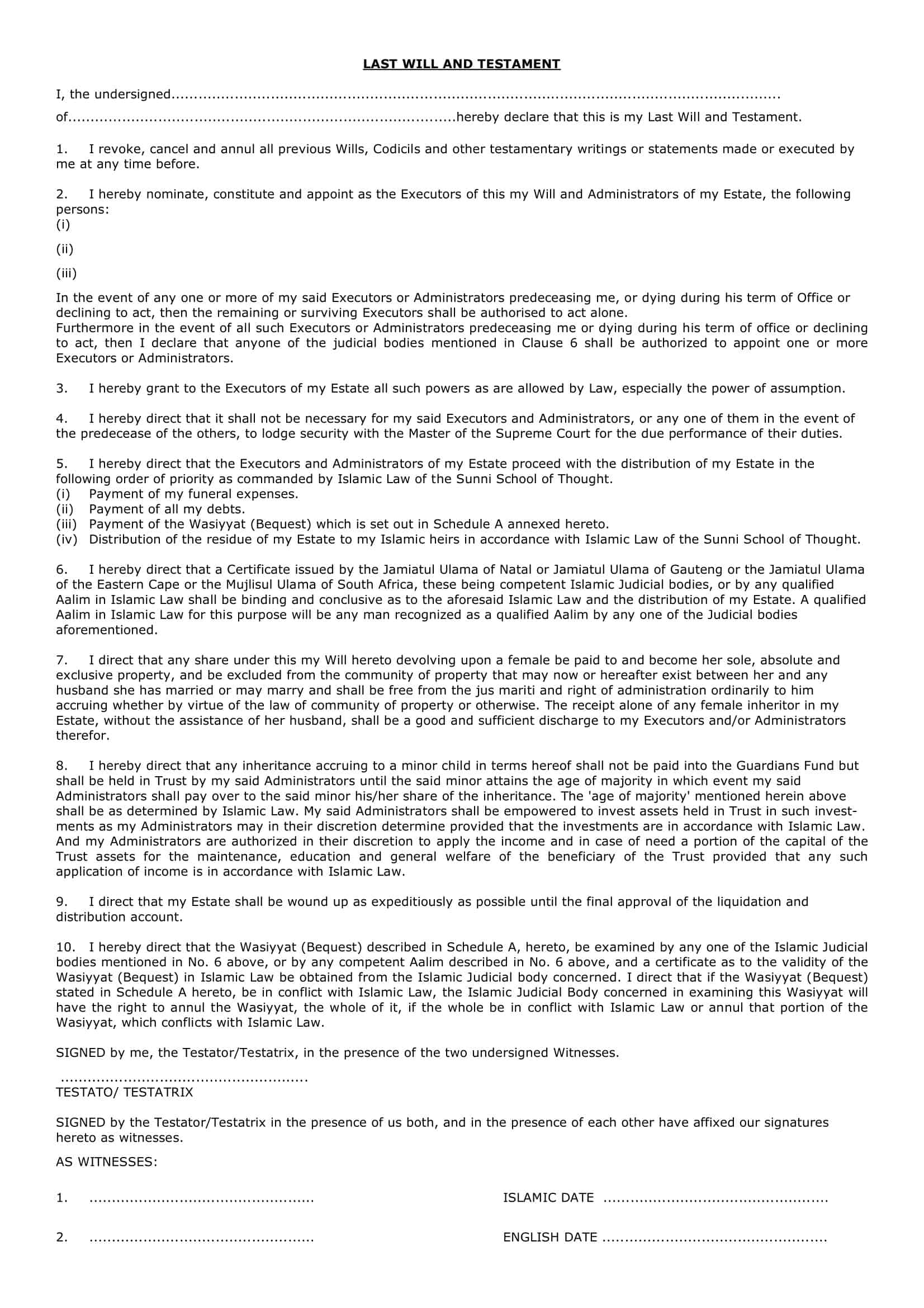 simple last will and testament simple last will and testament