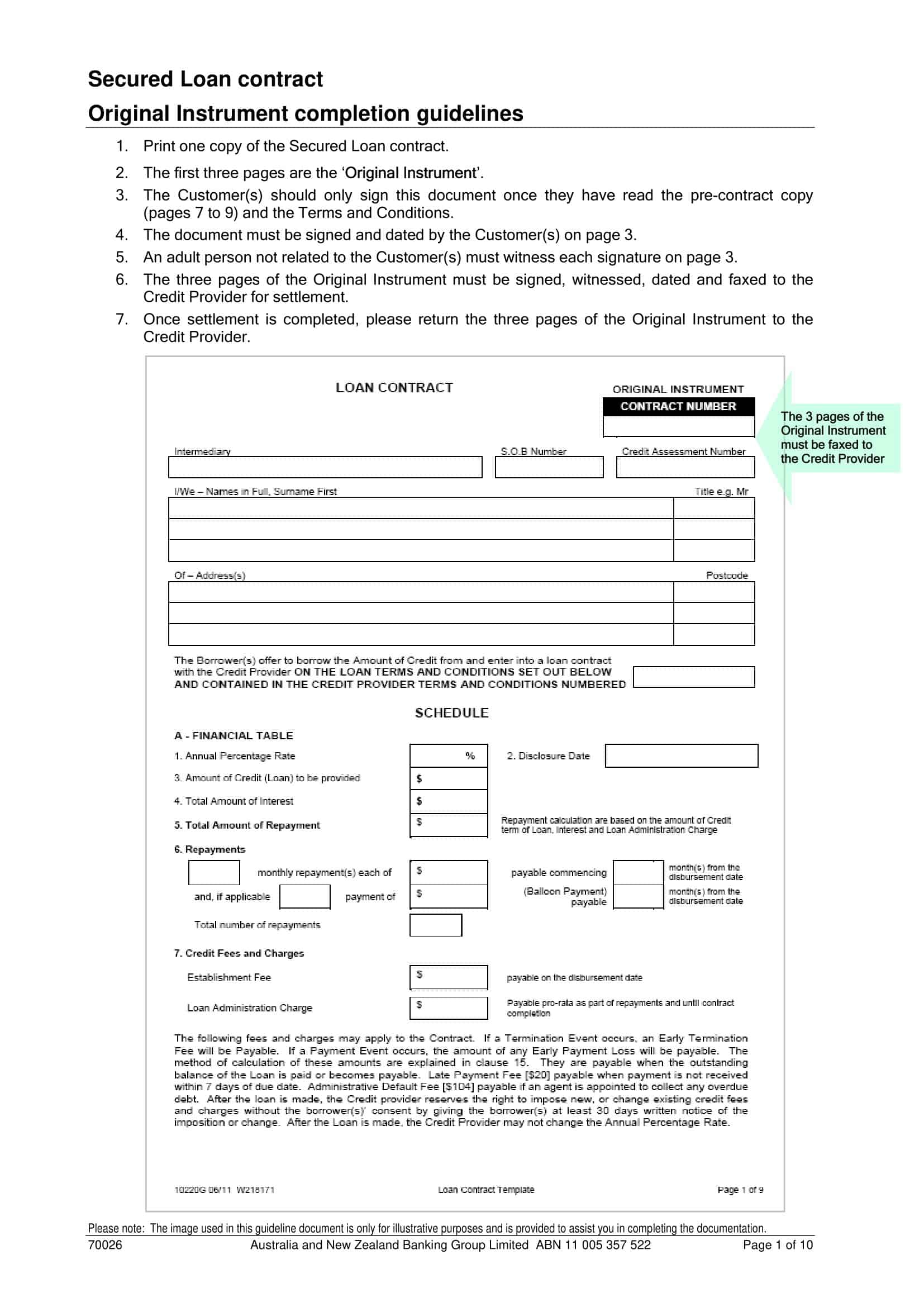 simple loan agreement template free simple loan agreement template free