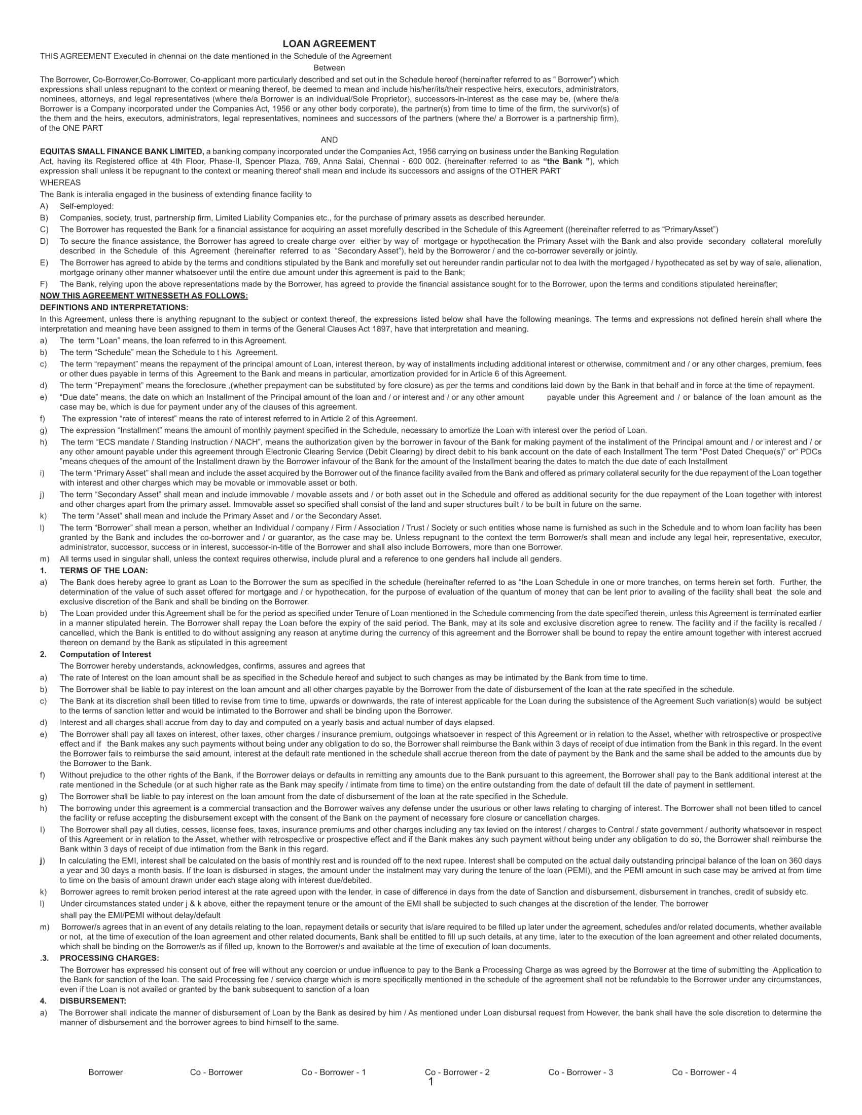 simple loan agreement template simple loan agreement template