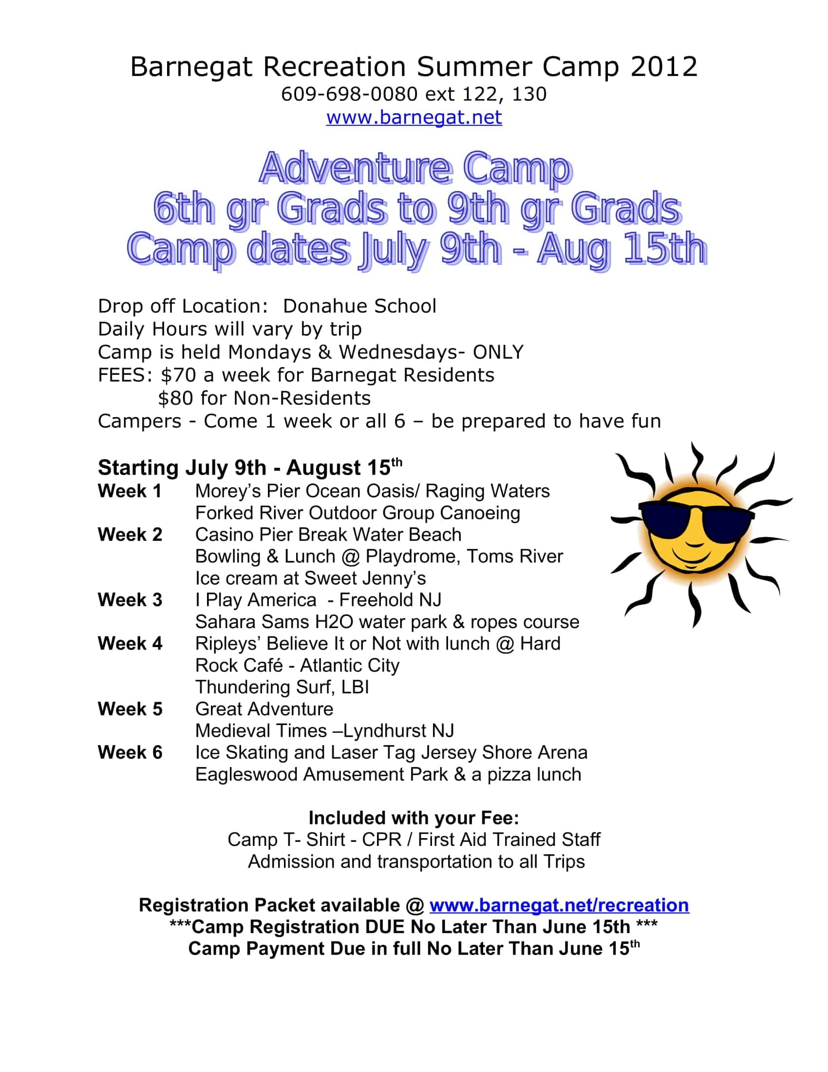 sports summer camp flyer sports summer camp flyer
