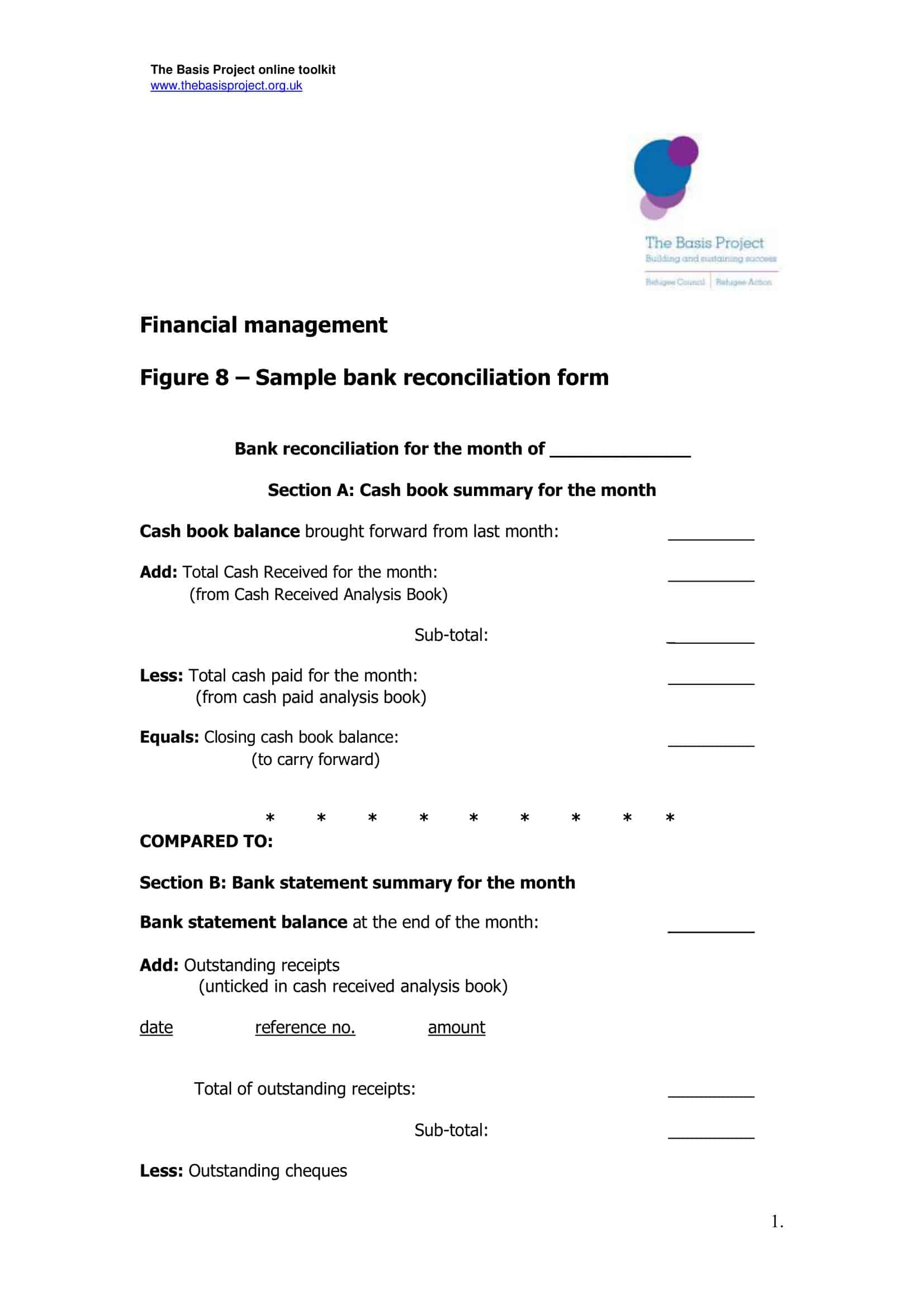 standard bank reconciliation template standard bank reconciliation template