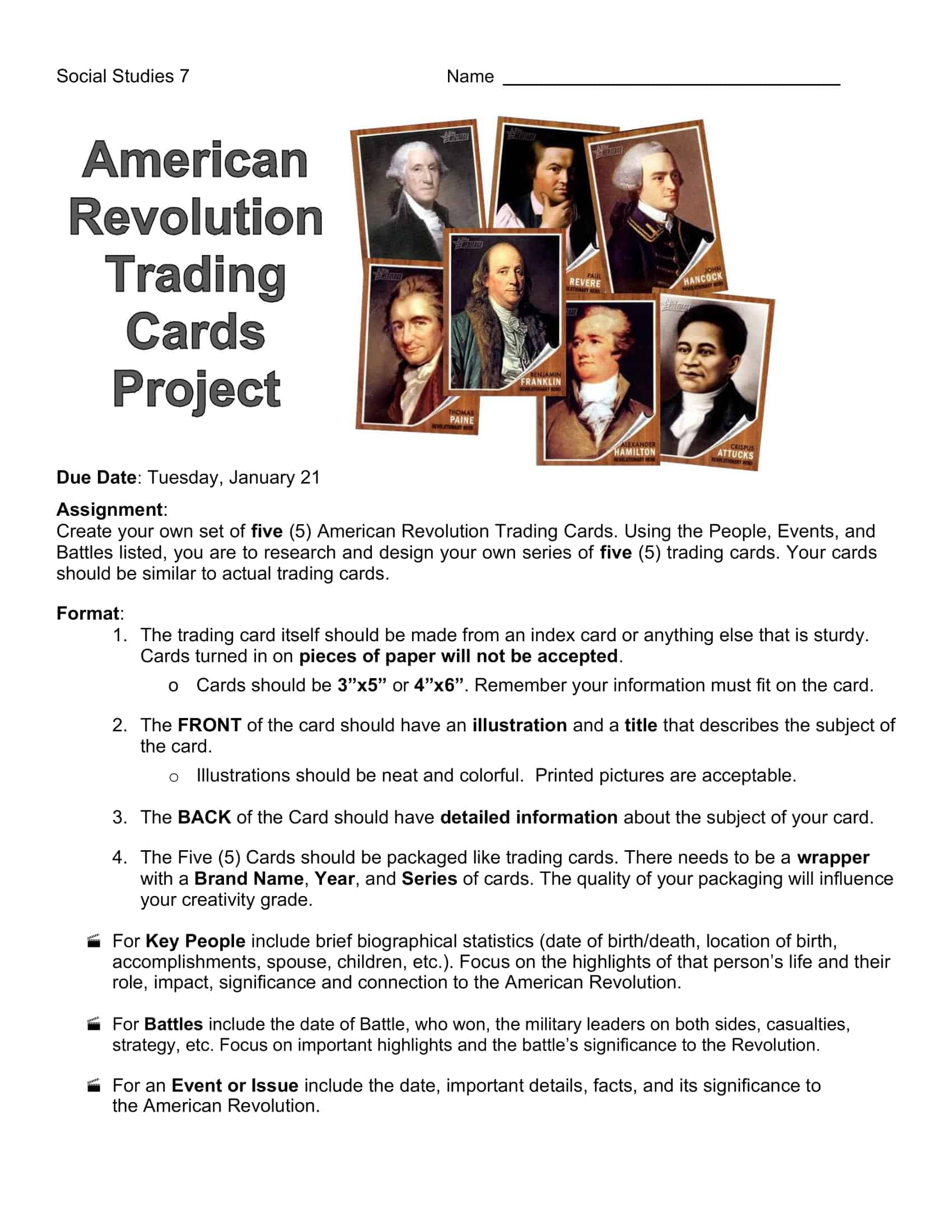 Free Printable Trading Card Templates [PDF, Word] Maker