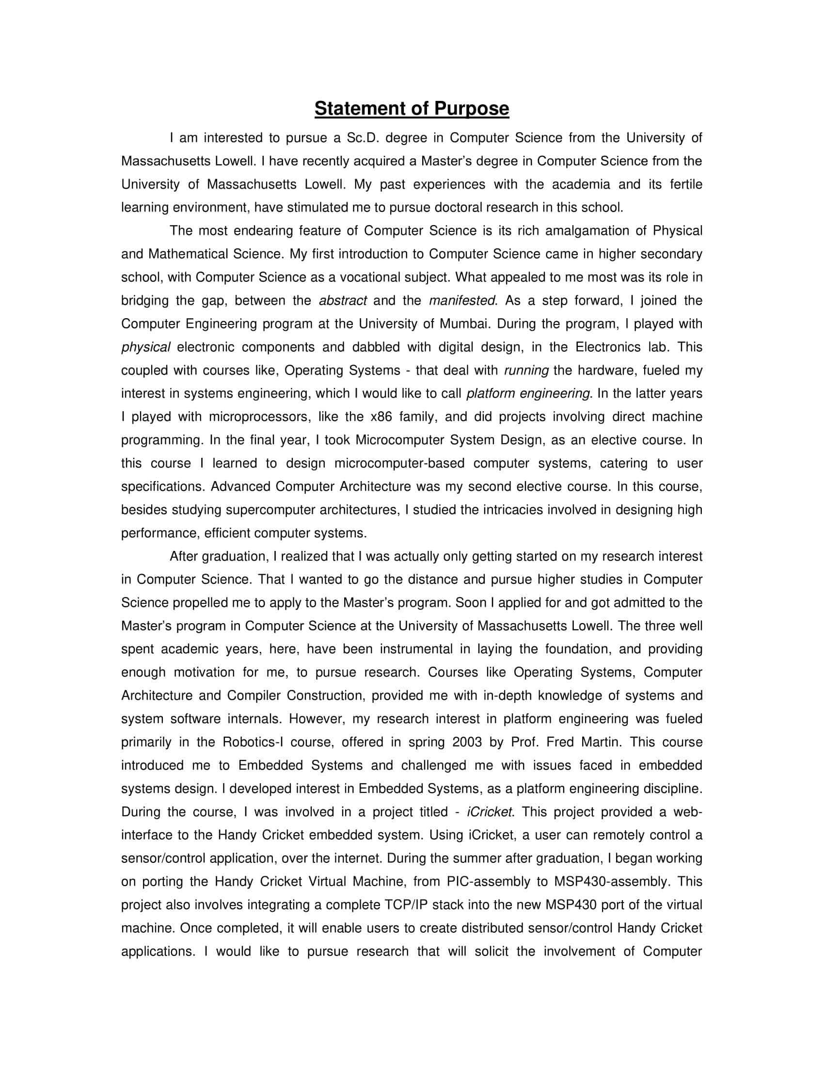 statement of educational purpose statement of educational purpose