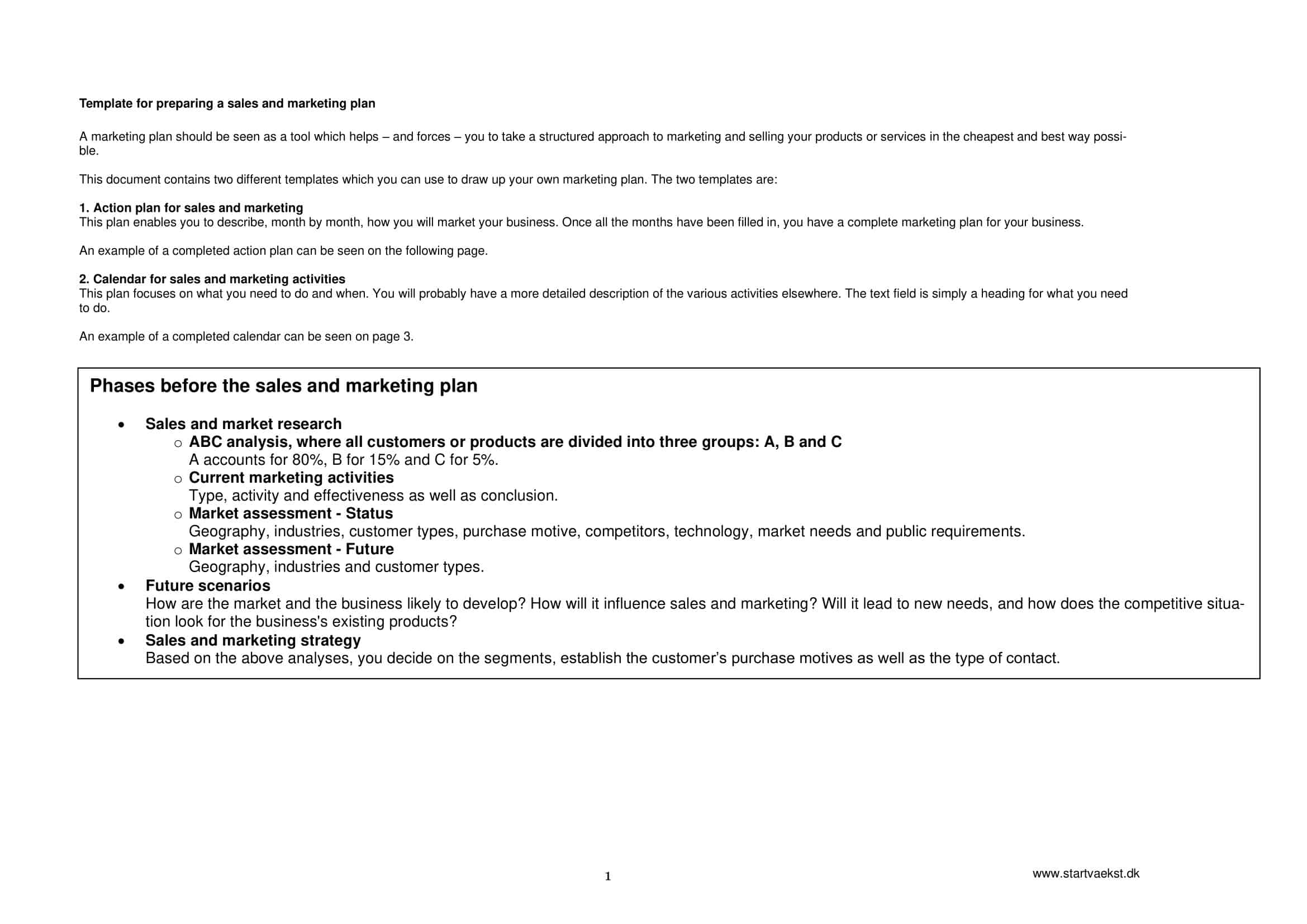 strategic sales plan template strategic sales plan template