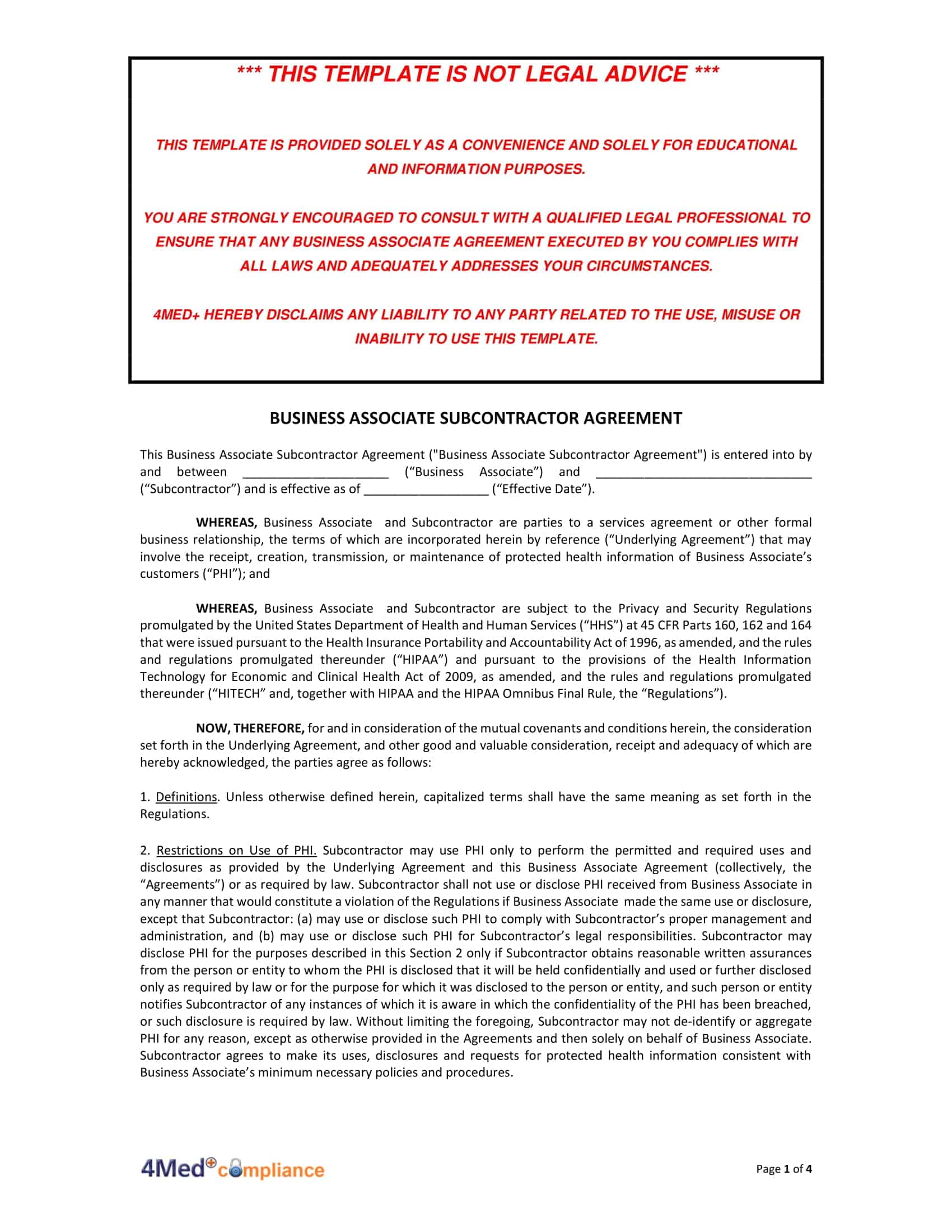 subcontractor agreements subcontractor agreements