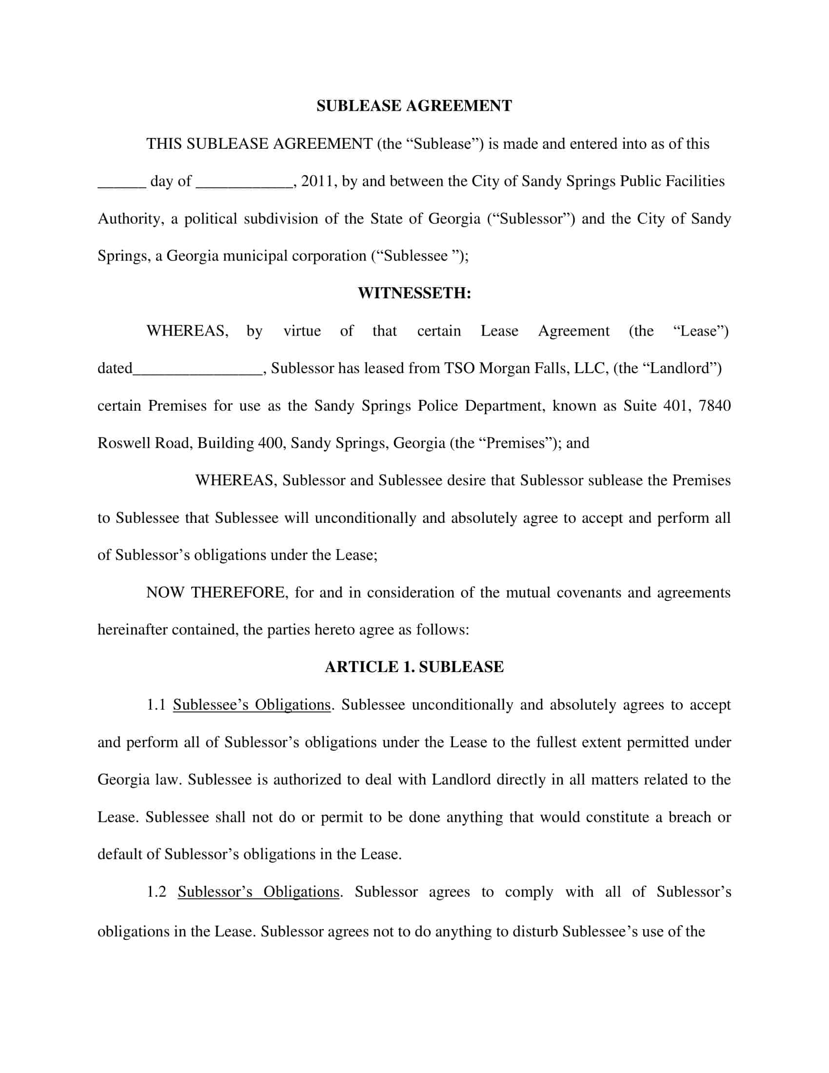sublease agreement commercial office space sublease agreement commercial office space