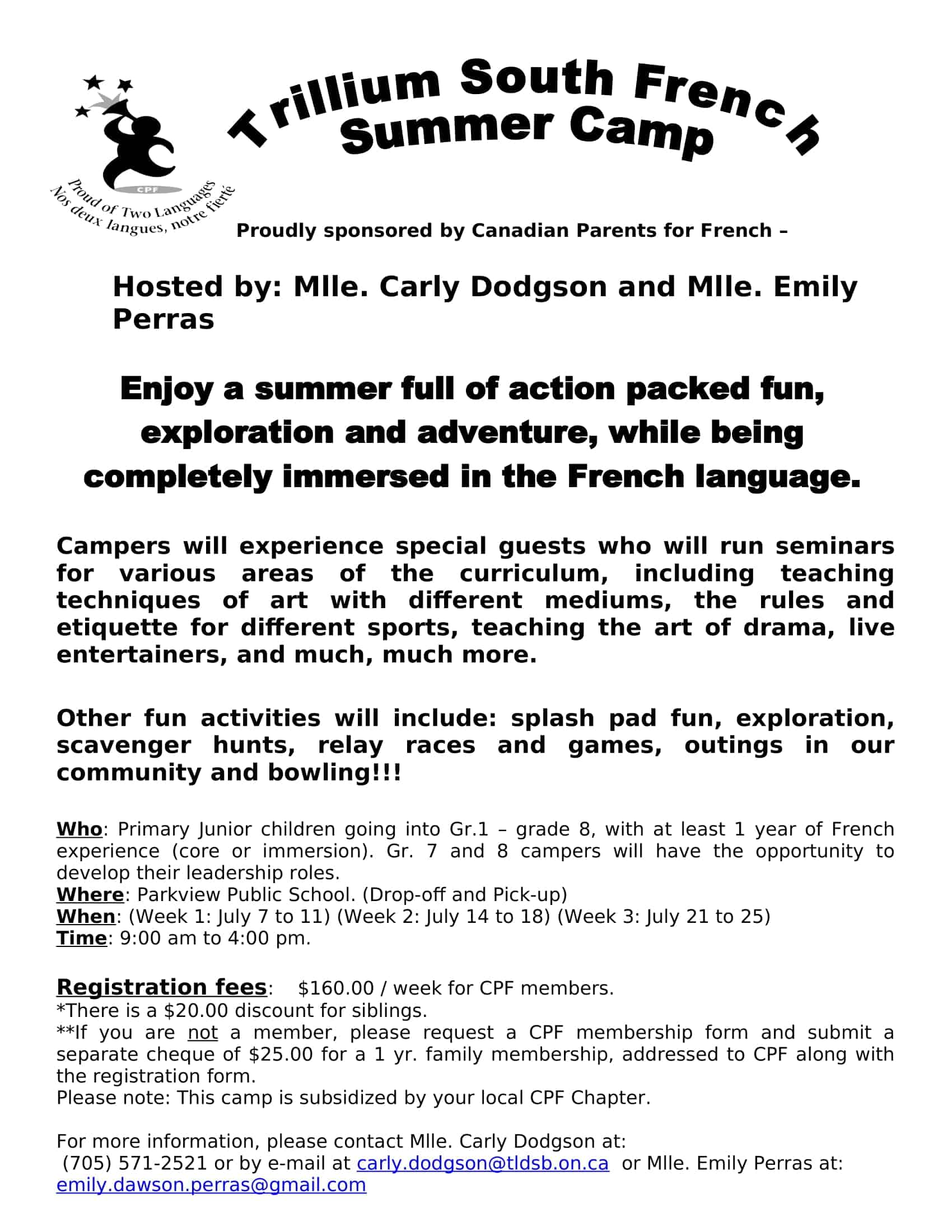 summer camp flyer 2023 summer camp flyer 2023