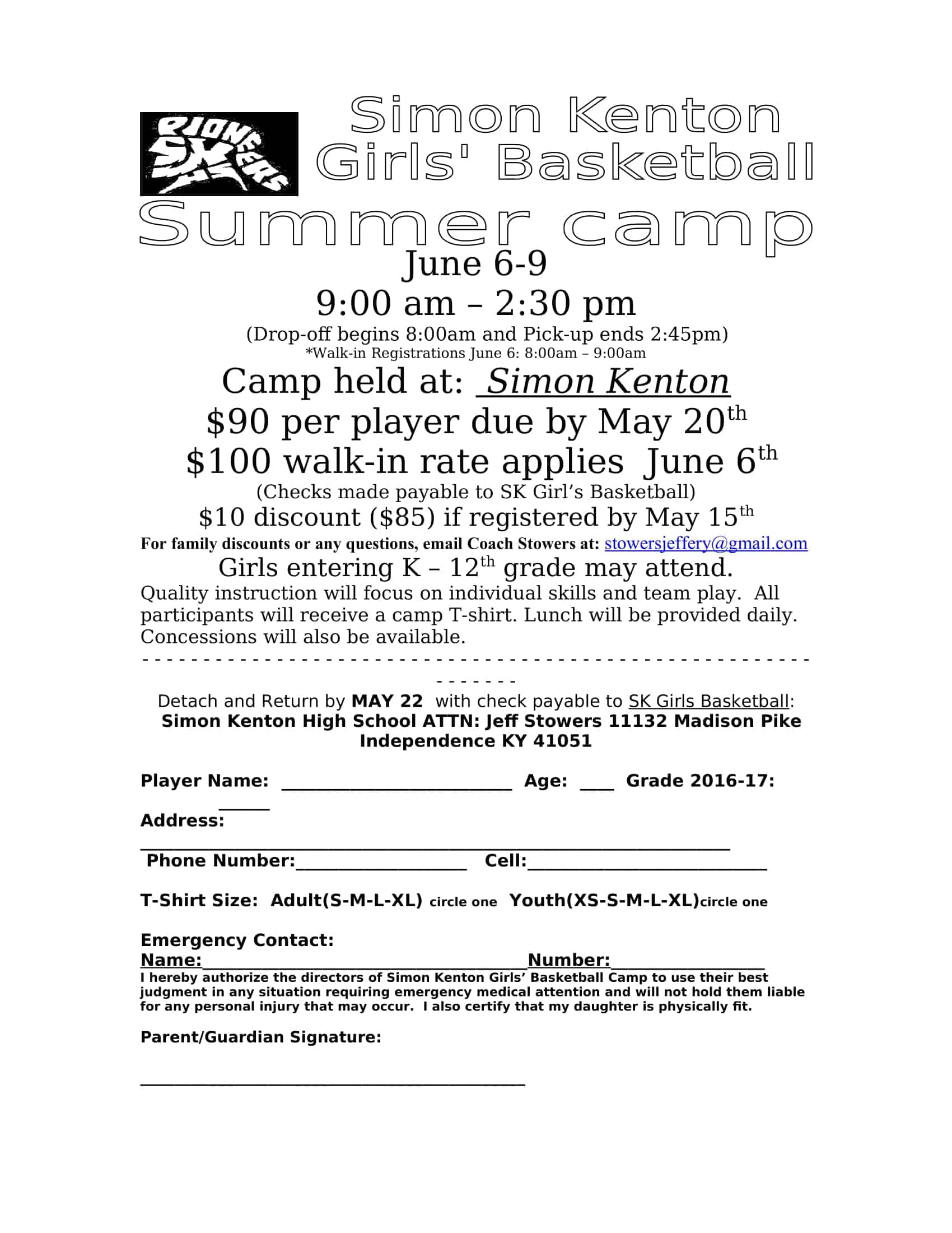 summer camp flyer 2024 summer camp flyer 2024