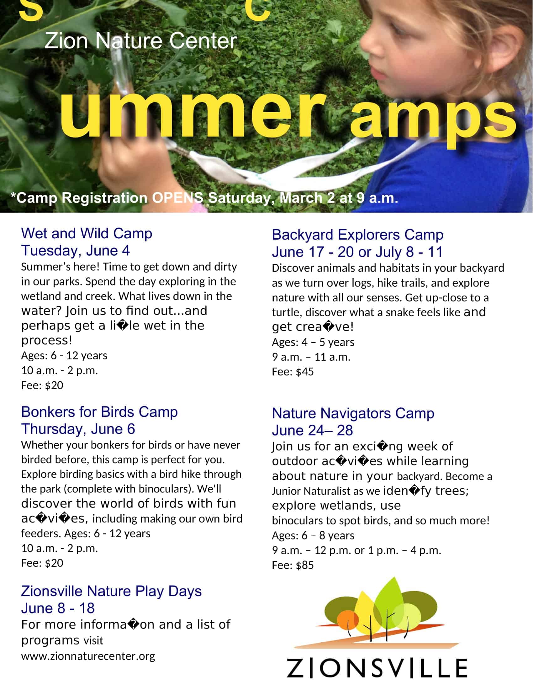 summer camp flyers templates free summer camp flyers templates free