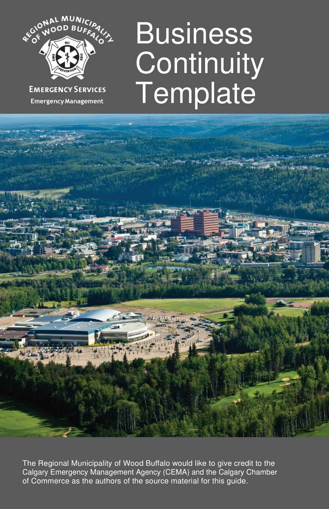 template business continuity plan template business continuity plan