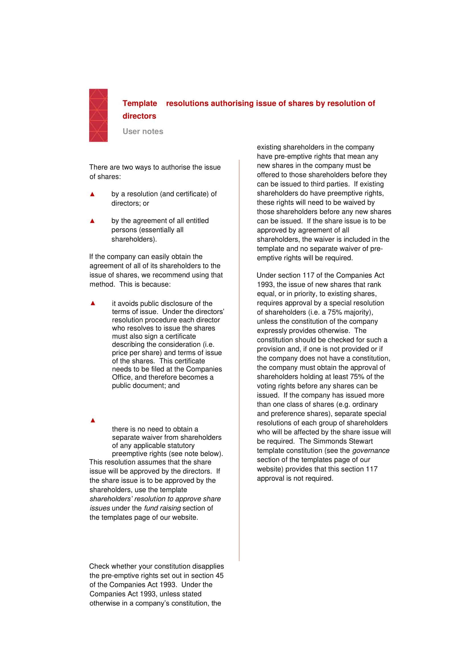 template for corporate resolution template for corporate resolution