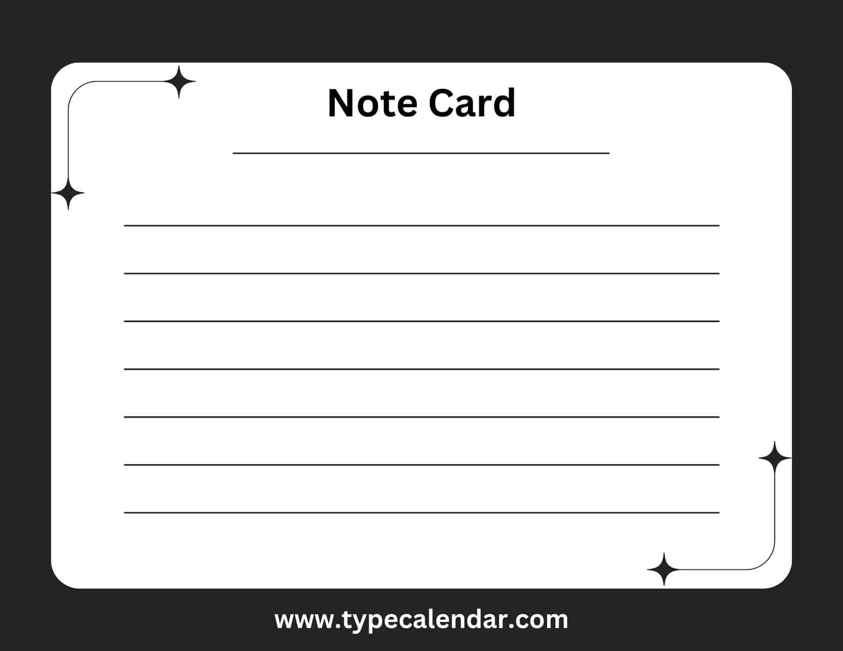 42 Free Printable Note Card Templates Word PDF 42 Free Printable Note Card Templates Word PDF