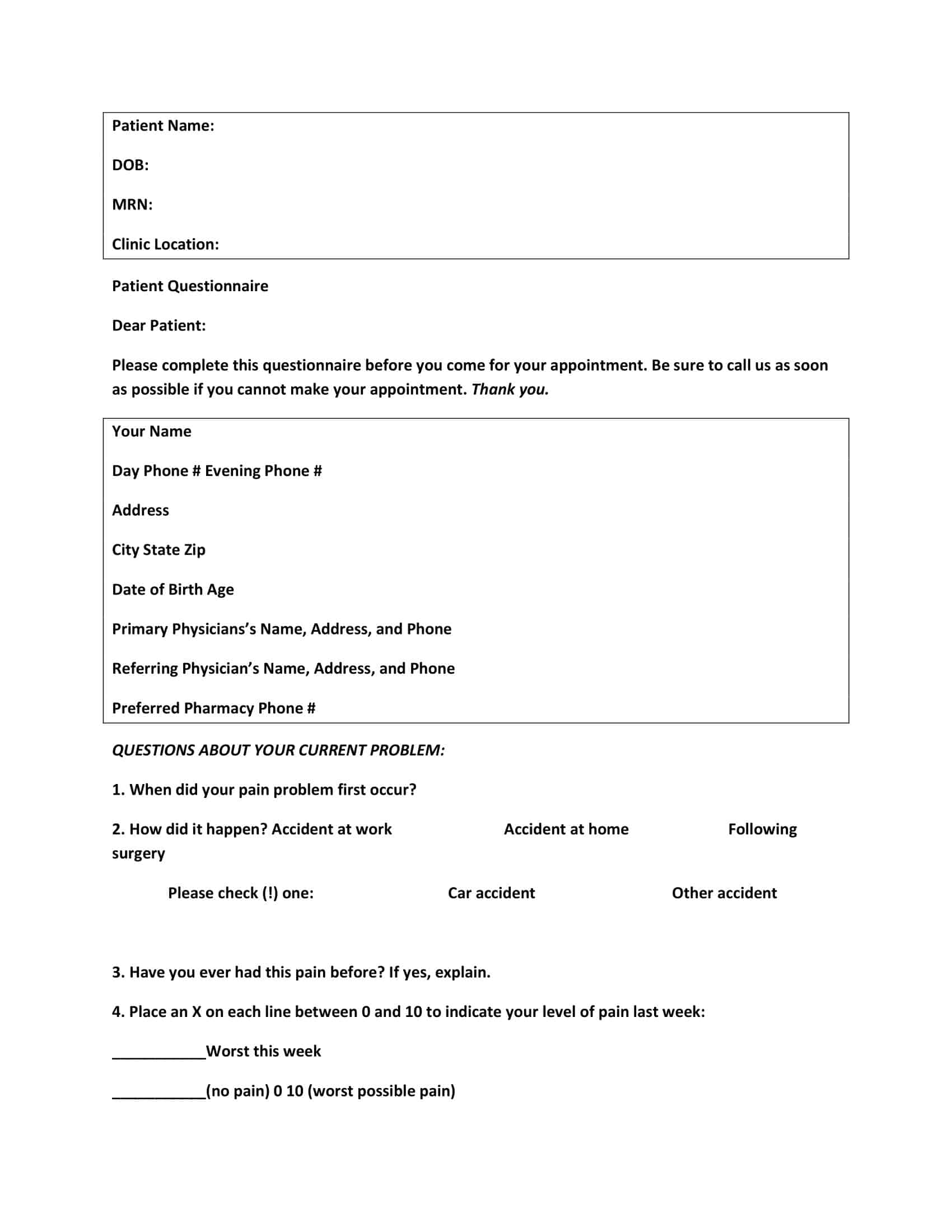 template for survey questionnaire template for survey questionnaire