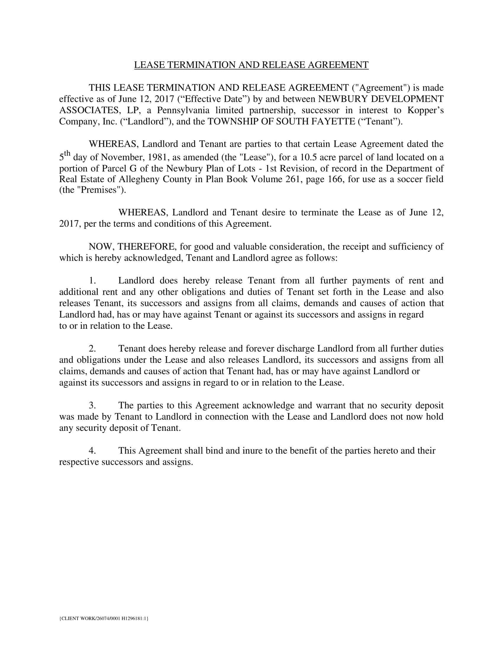 termination of lease letter sample termination of lease letter sample