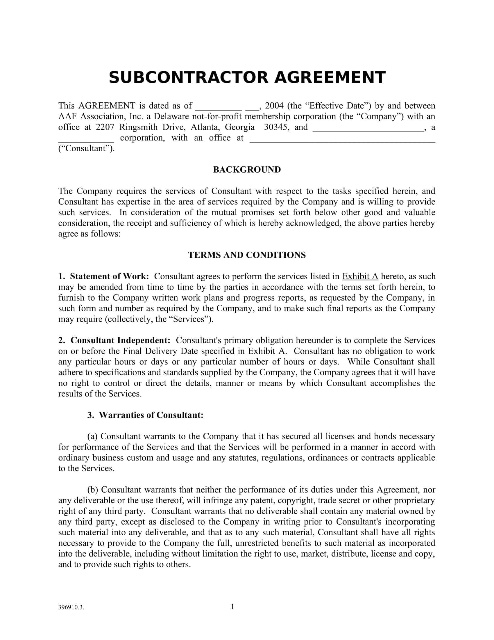termination of subcontractor agreement letter termination of subcontractor agreement letter