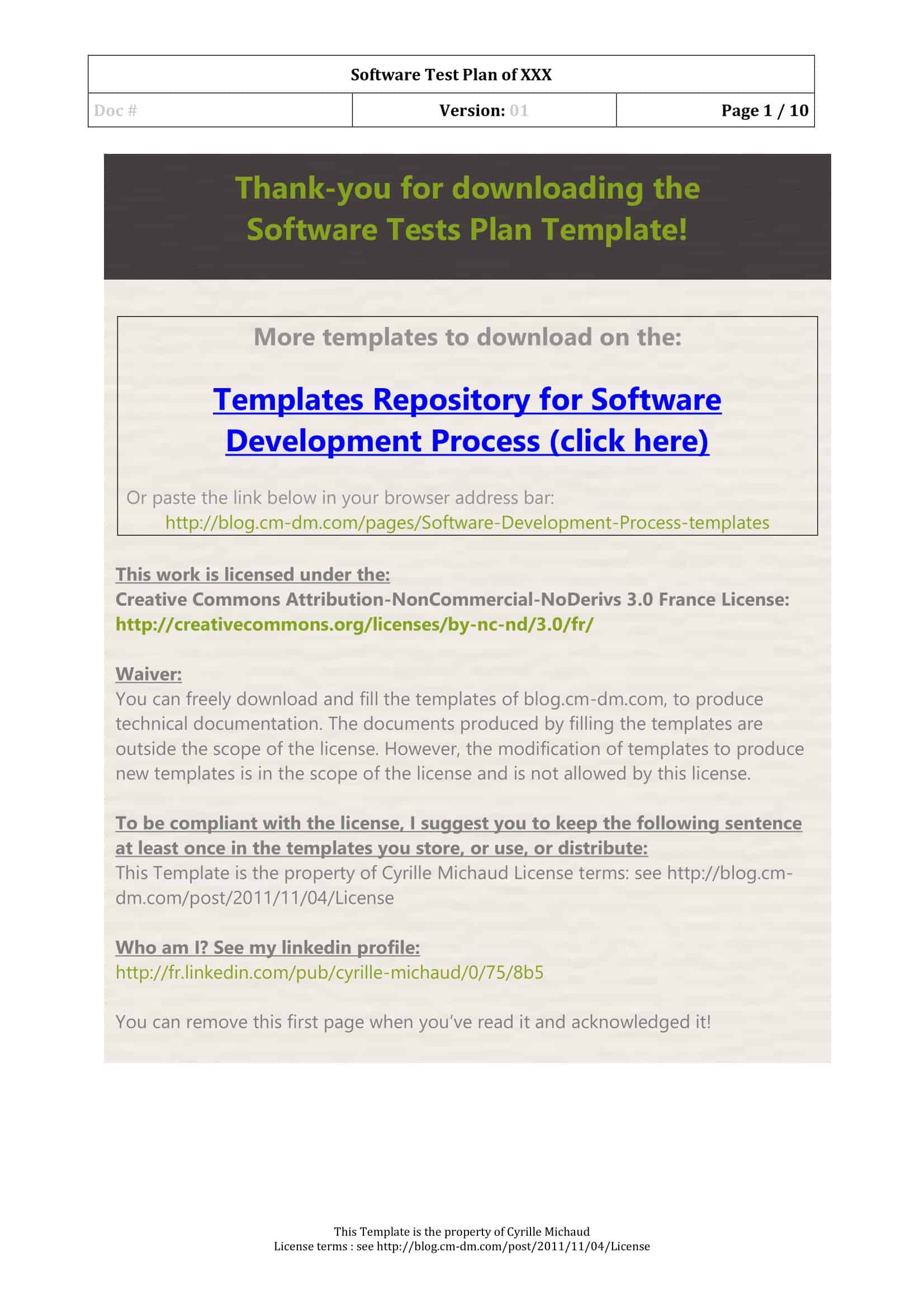 test case templates test case templates
