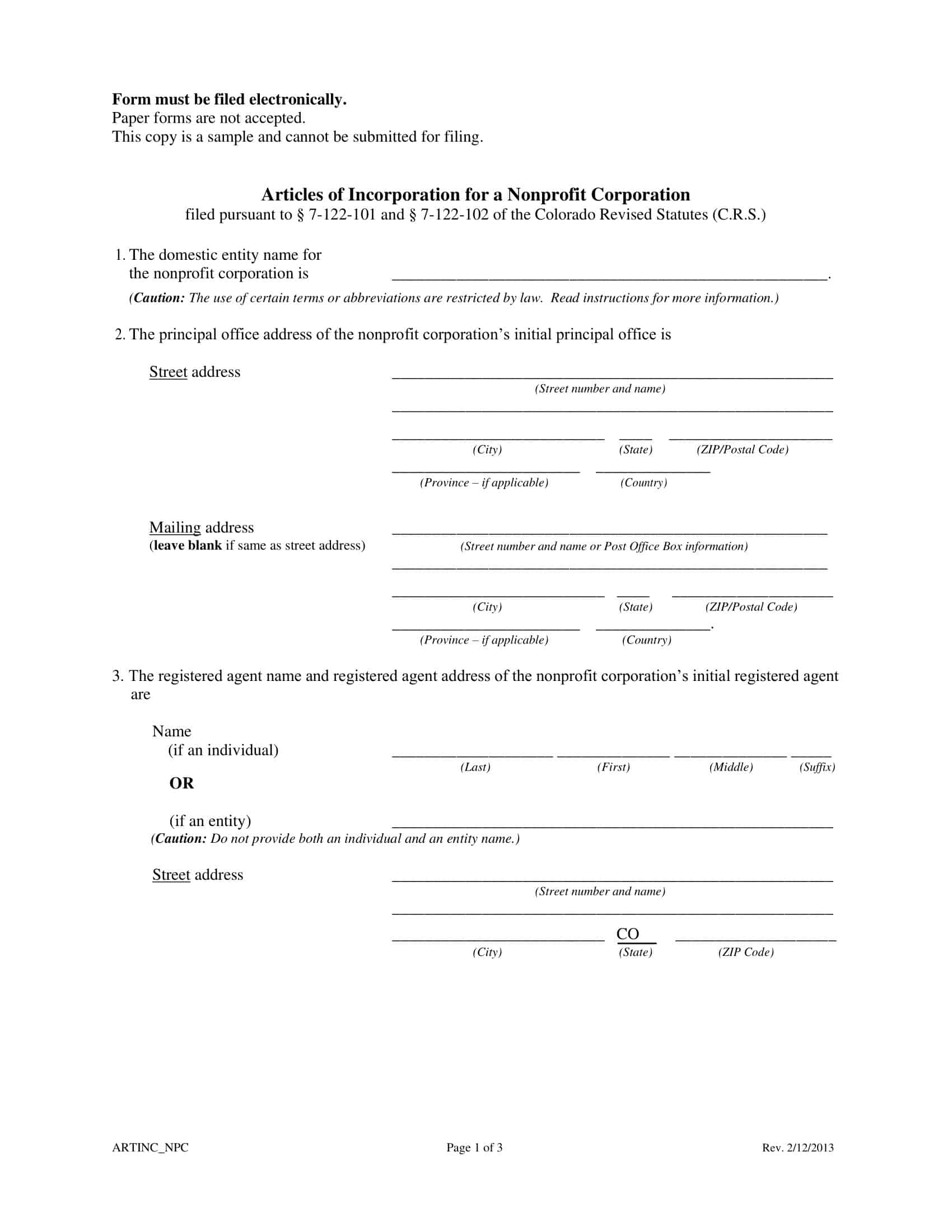 texas articles of incorporation texas articles of incorporation
