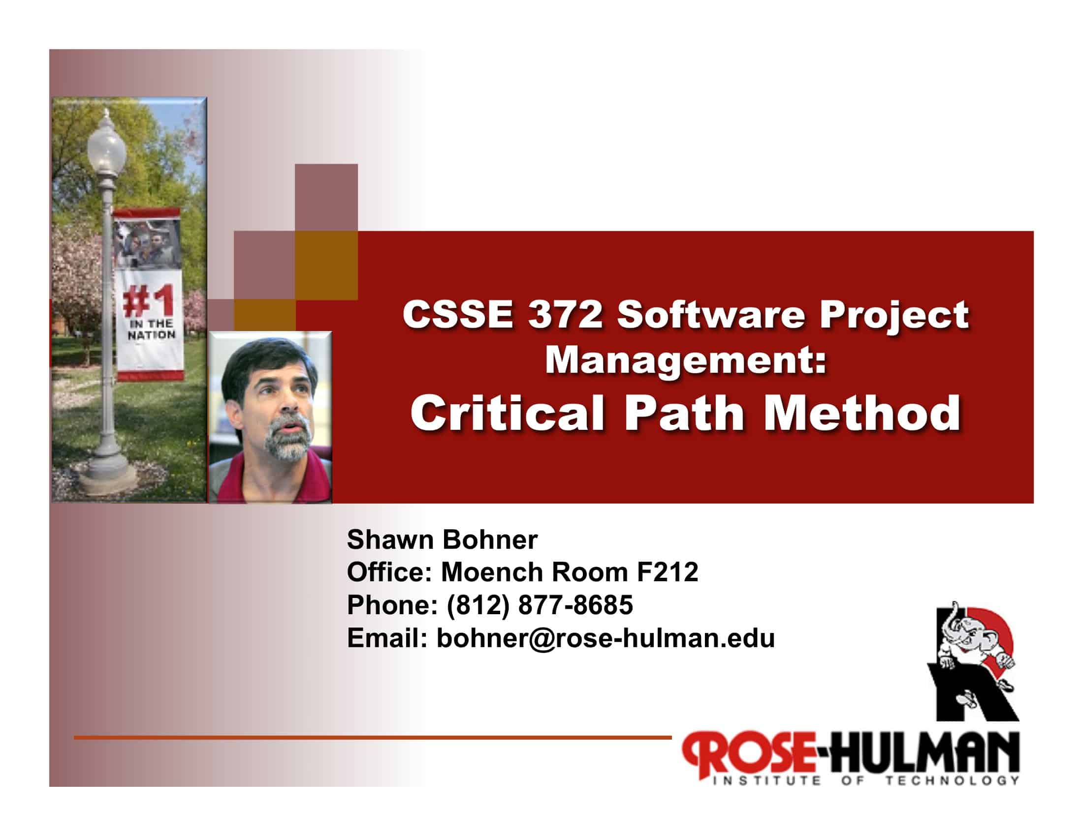 the critical path the critical path